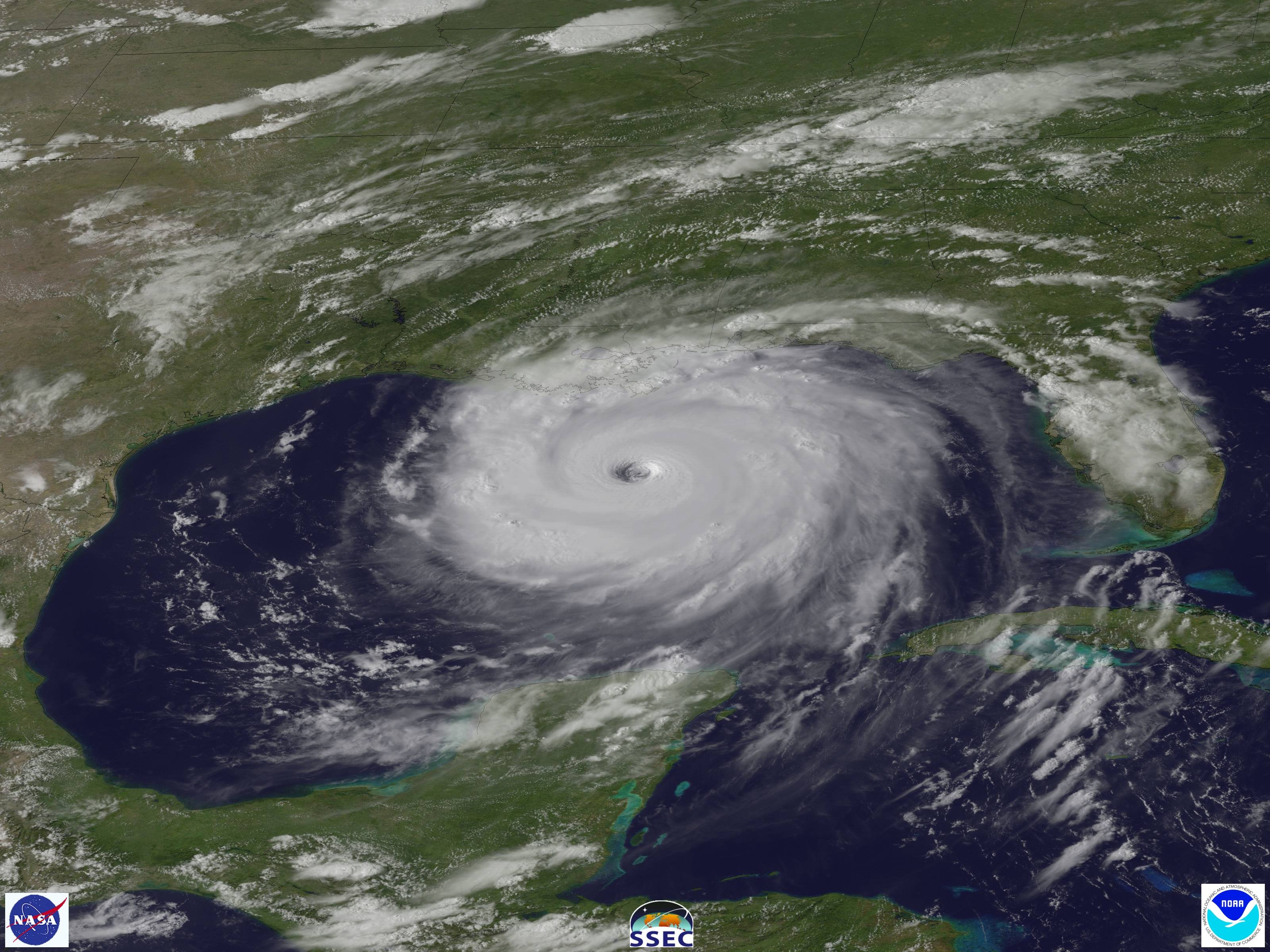 Katrina Wallpapers : Katrina Hurricane Storm Hurricanes Satellite Study ...