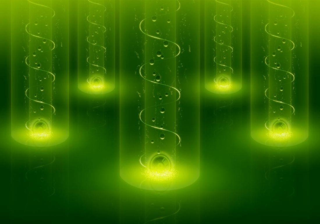 Green Abstract Wallpaper and Background