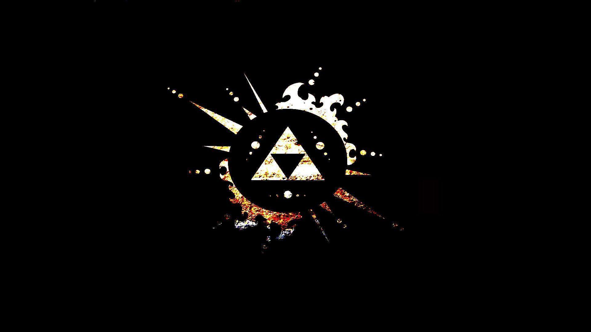 Triforce Zelda Game Black Background HD Wallpaper, New Game photo