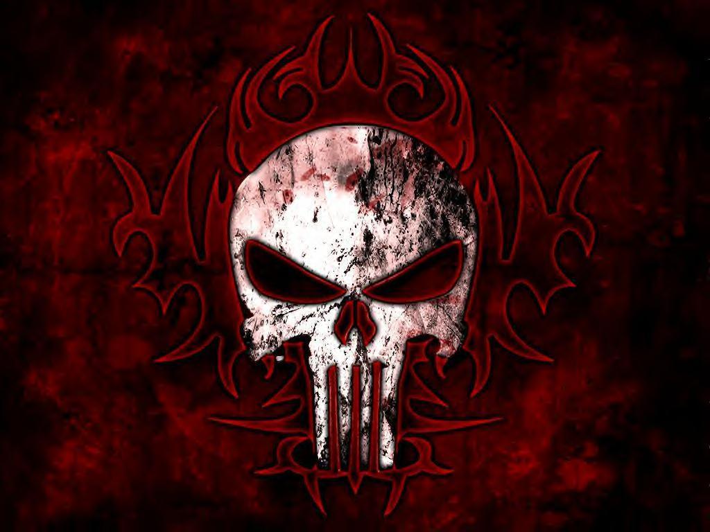 Wallpaper For > Red Skull Wallpaper HD