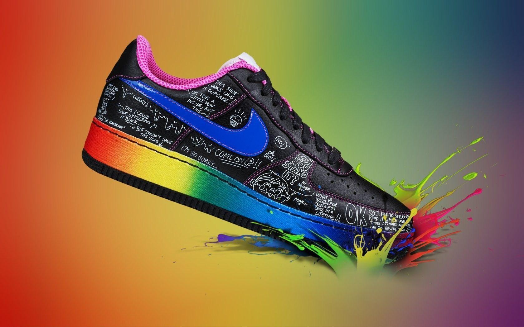 Colorful Nike Wallpaper Image & Picture