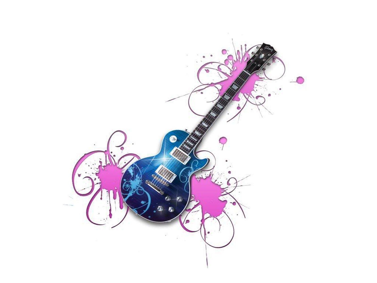 image For > Cool Guitars Wallpaper