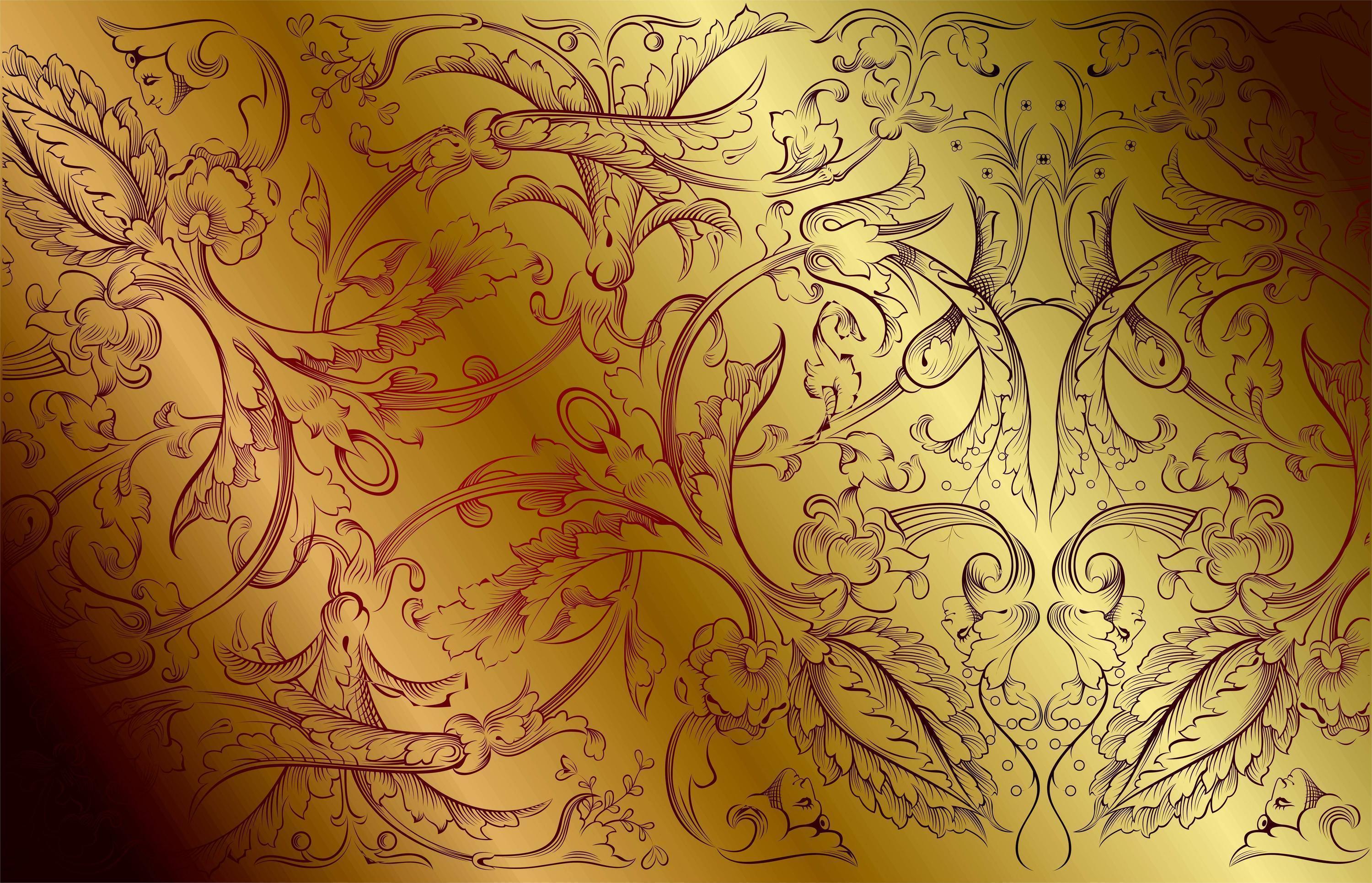 Gold Deco Backgrounds