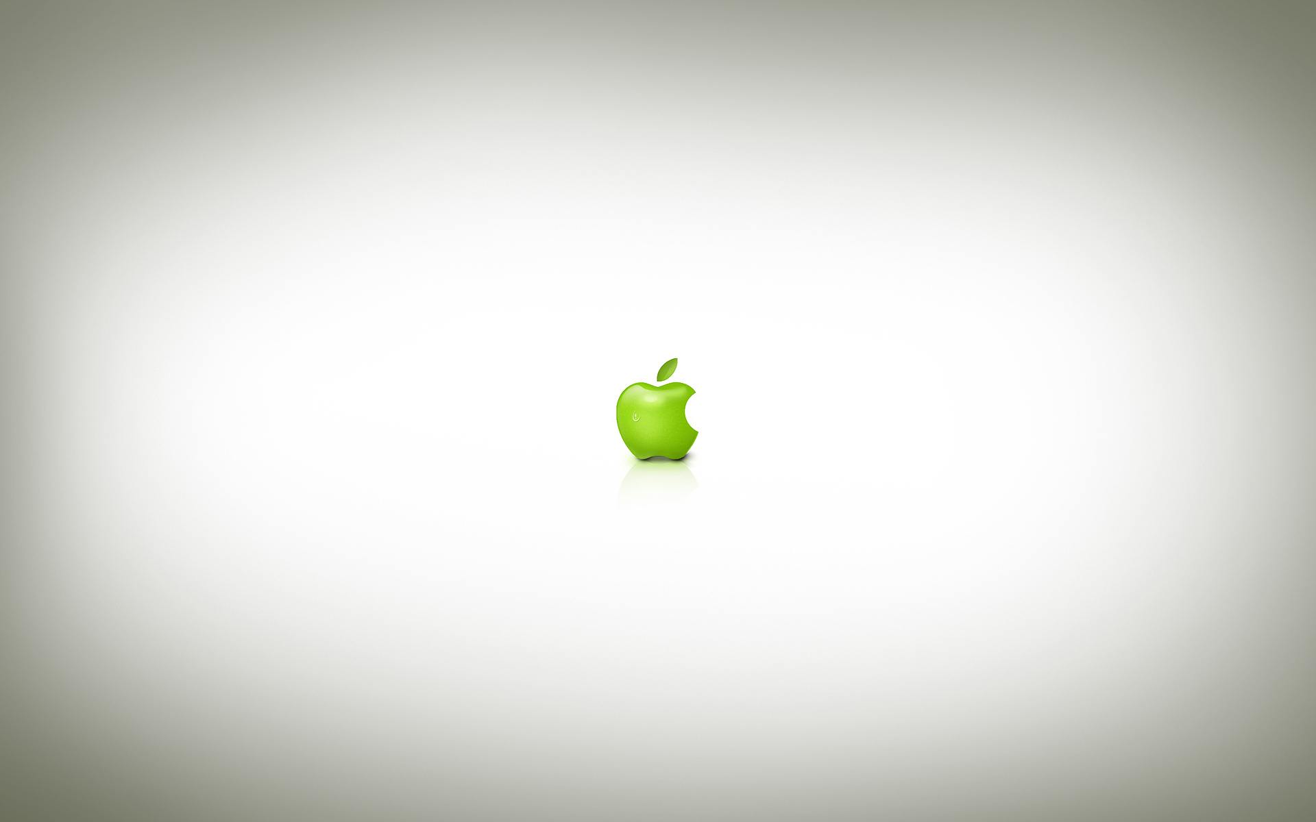 image For > White Apple Wallpaper