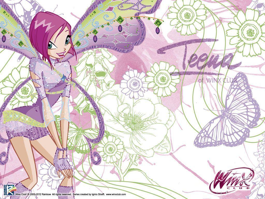 Official wallpaper Tecna Winx Club Wallpaper