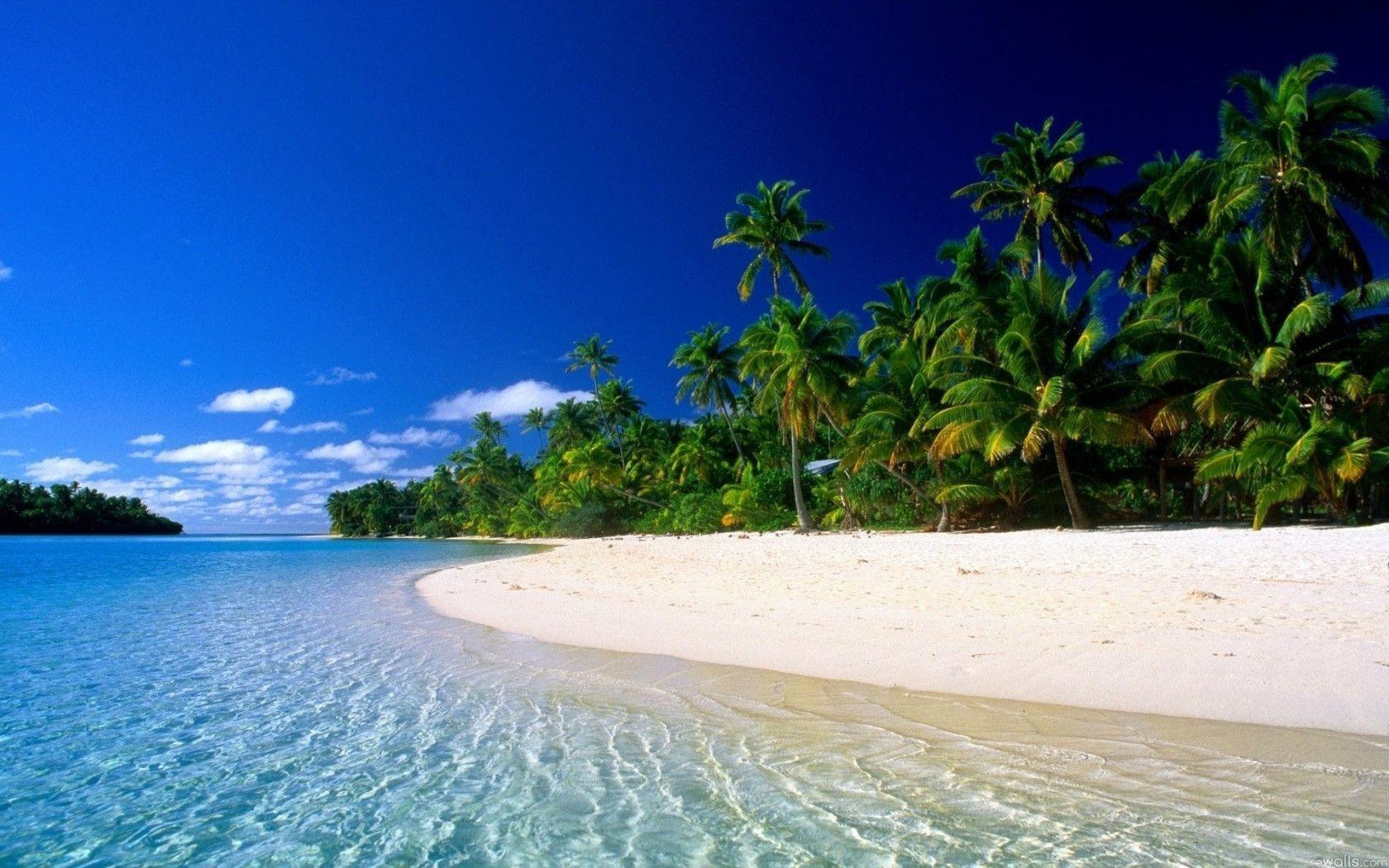 White Sand Beach HD Wallpapers Pictures
