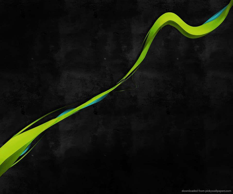 Download 3D Green Line Wallpaper For Google Nexus S