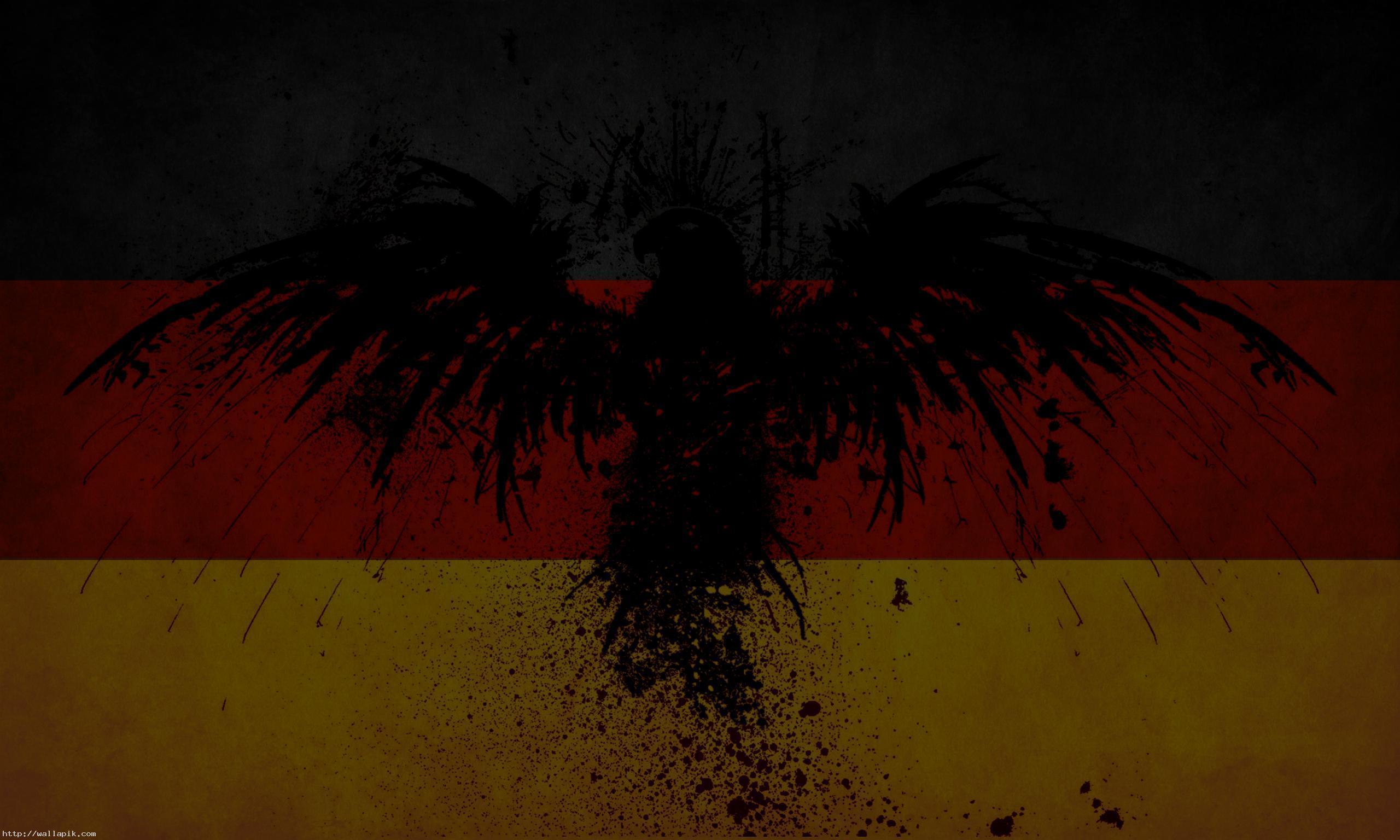 Abstract Germany Flag Art For Wallpaper 2560x1536 px Free Download