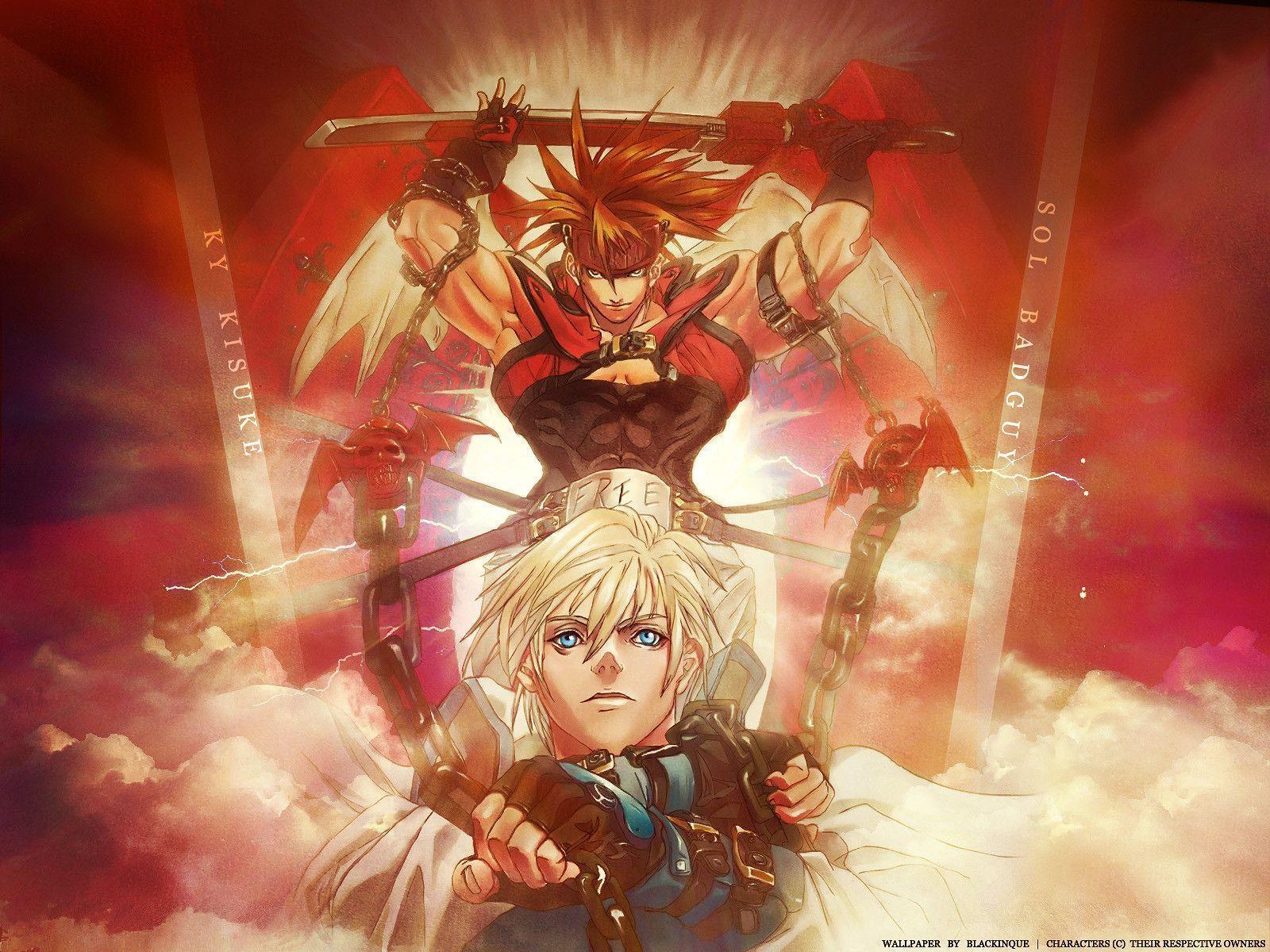 Guilty Gear Sol And Ky Wallpaper. Guilty Gear Sol And Ky