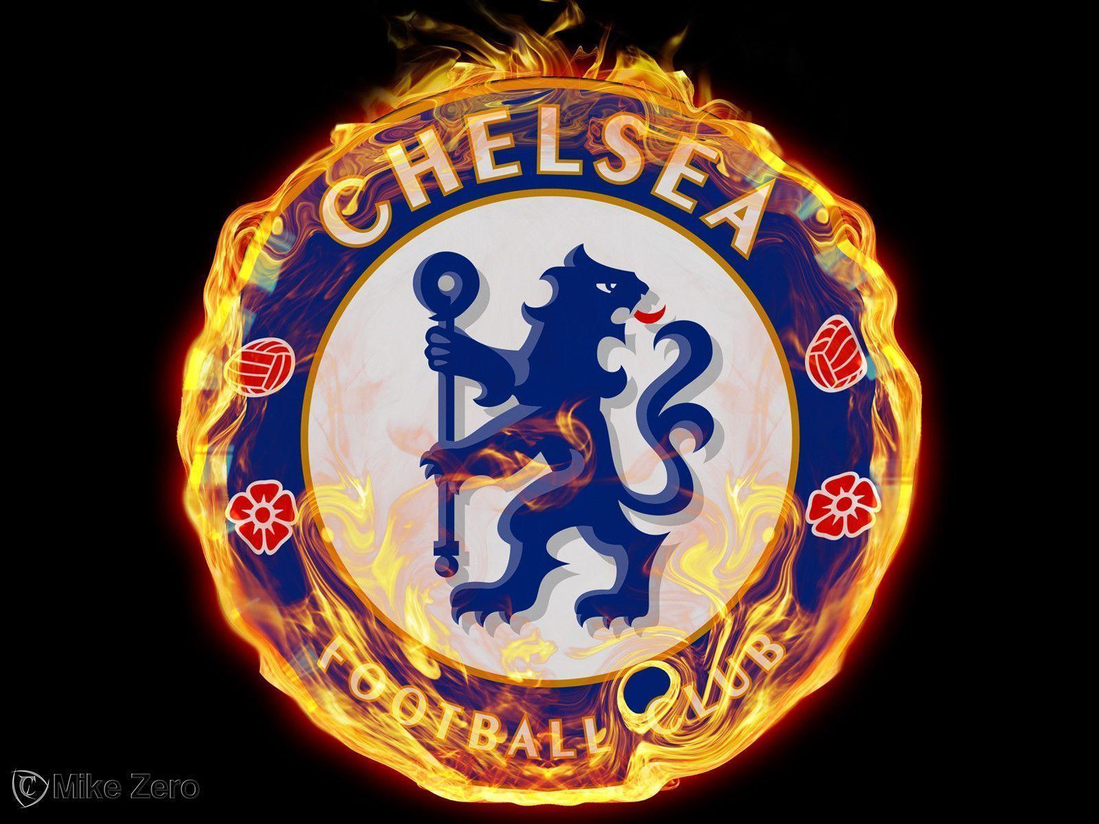Chelsea FC Logo HD Background. High Definition Wallpaper