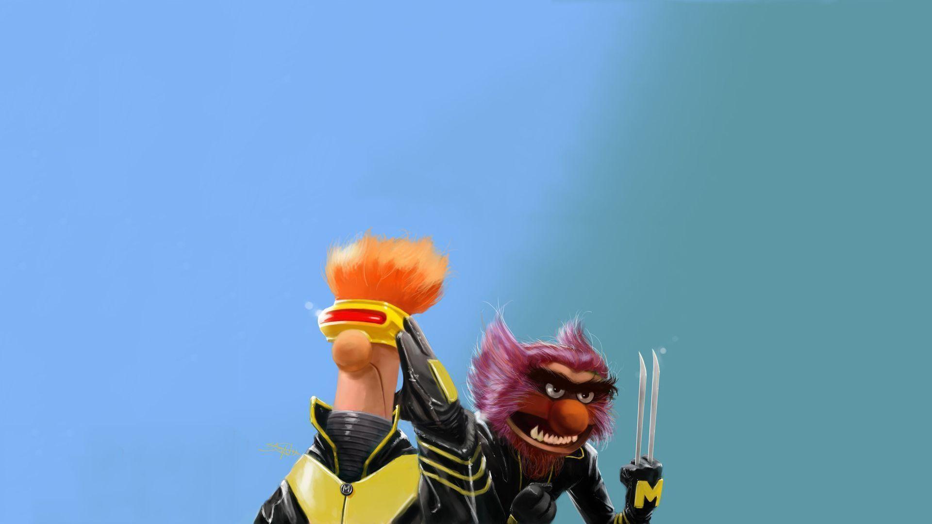 X Men The Muppet Show Crossover Wallpaper #