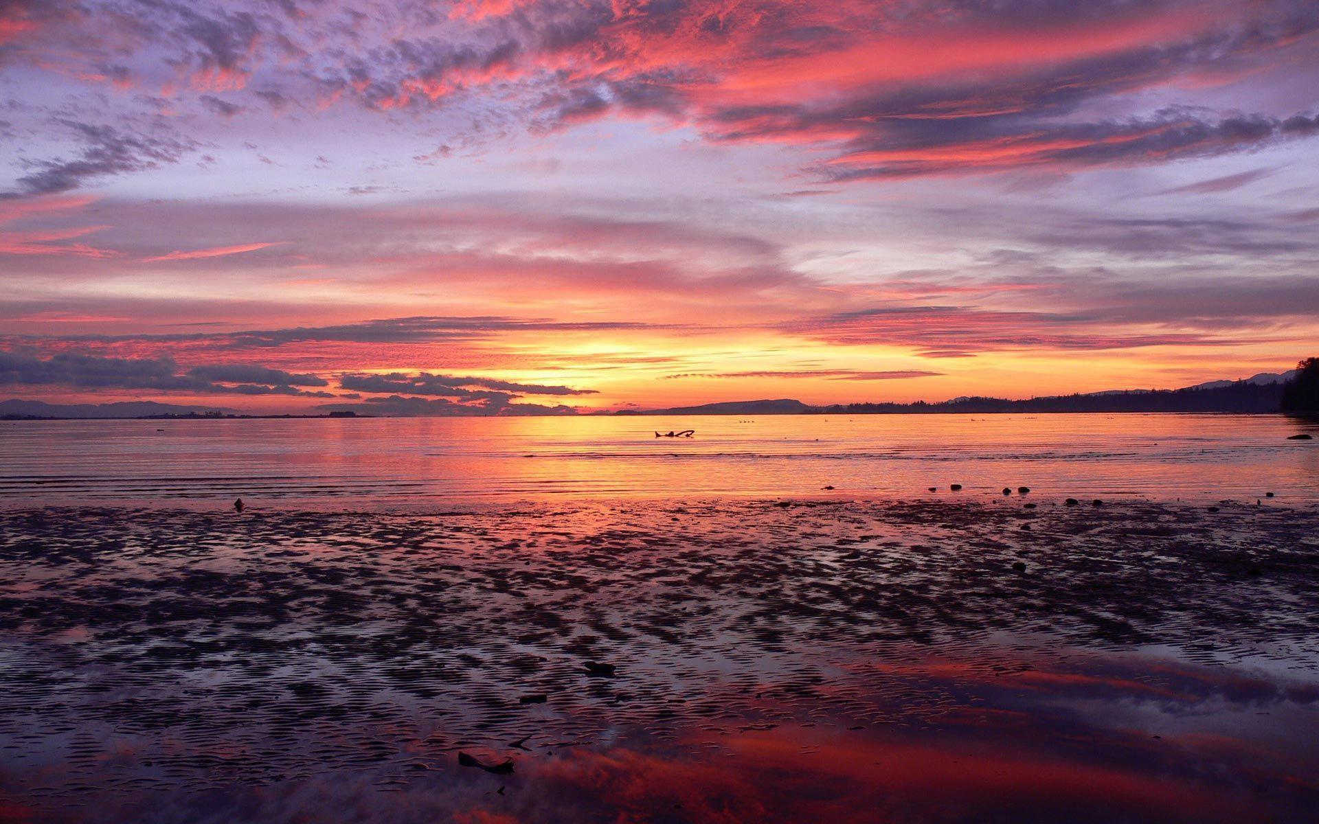 Beach Sunset Backgrounds Free Desktop 8 HD Wallpaperscom