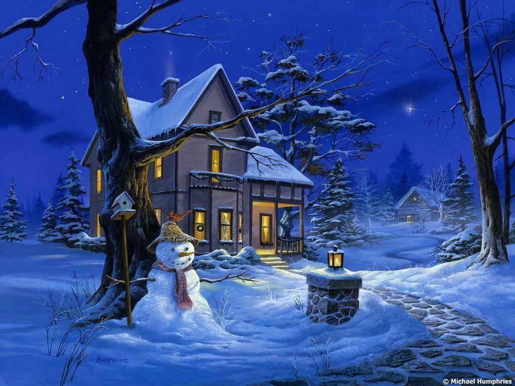 Free Winter Desktop Background