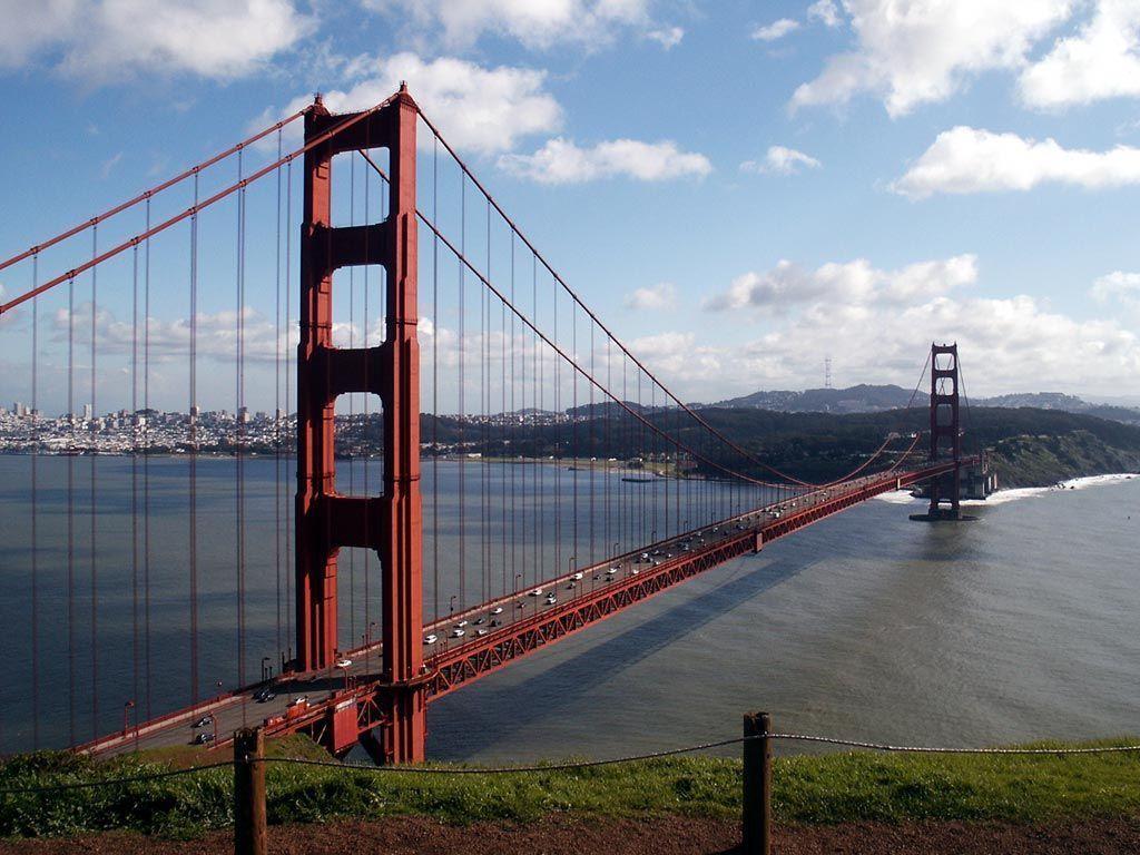 Towns Golden Gate Photography Desktop Wallpaper