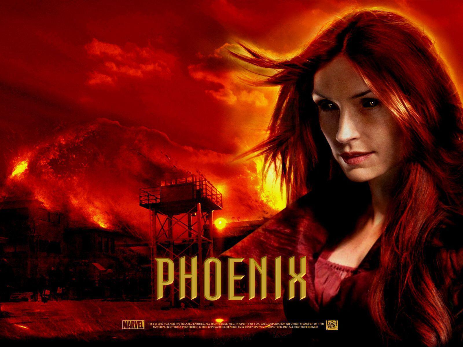 Phoenix Grey Wallpaper