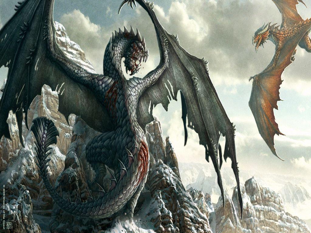 Dragons, Desktop and mobile wallpaper
