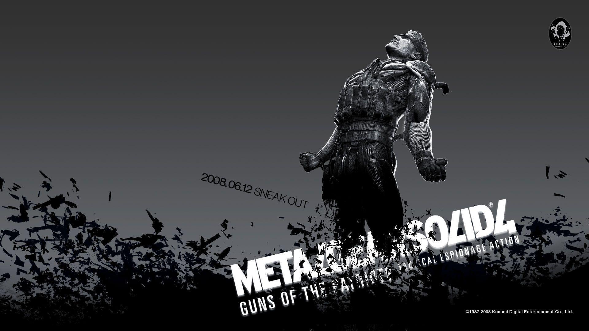 Metal Gear Solid 4 wallpaper