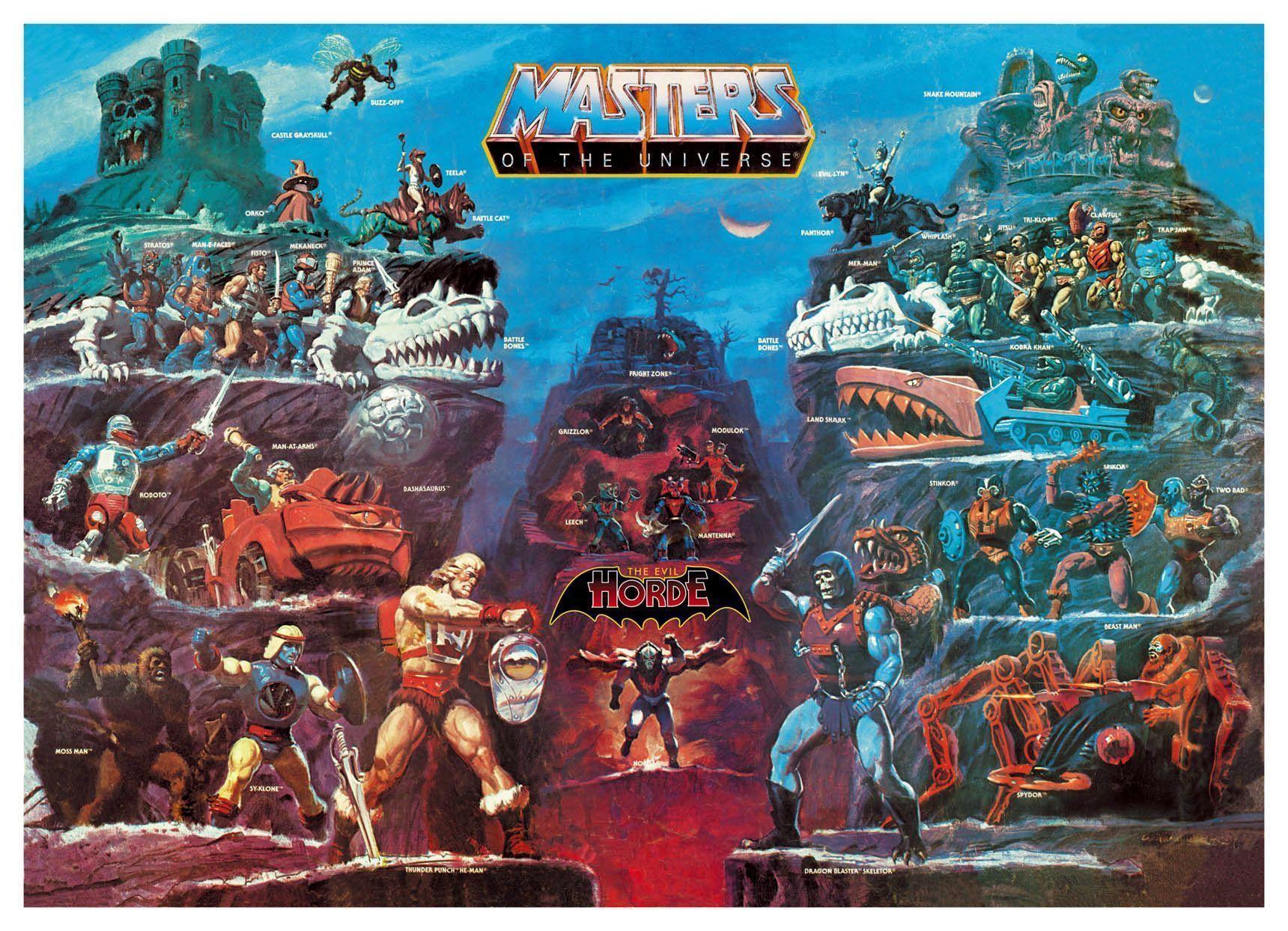 Monday Art Attack: He Man And The Masters Of The Universe
