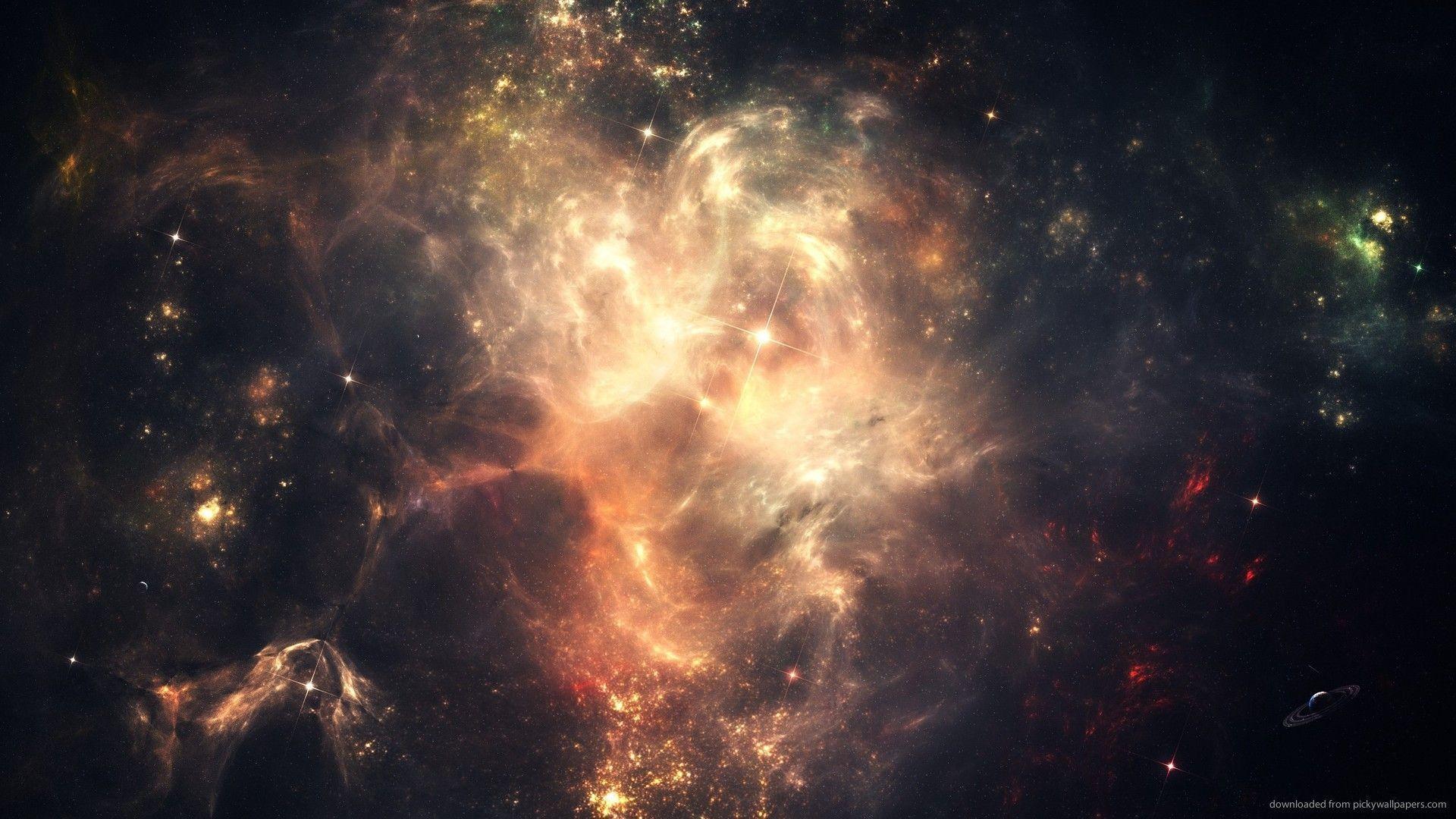 Download 1920x1080 Bright Galaxy Wallpapers