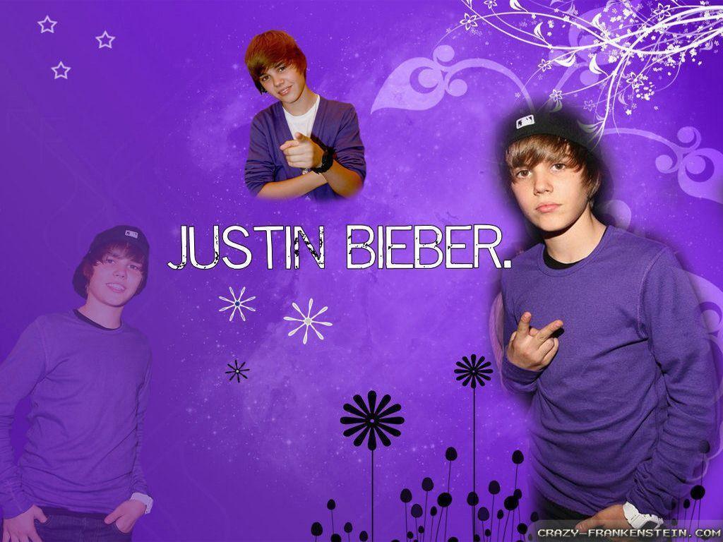 Justin Bieber Wallpaper Purple 10 55340 Wallpaper: 1024x768