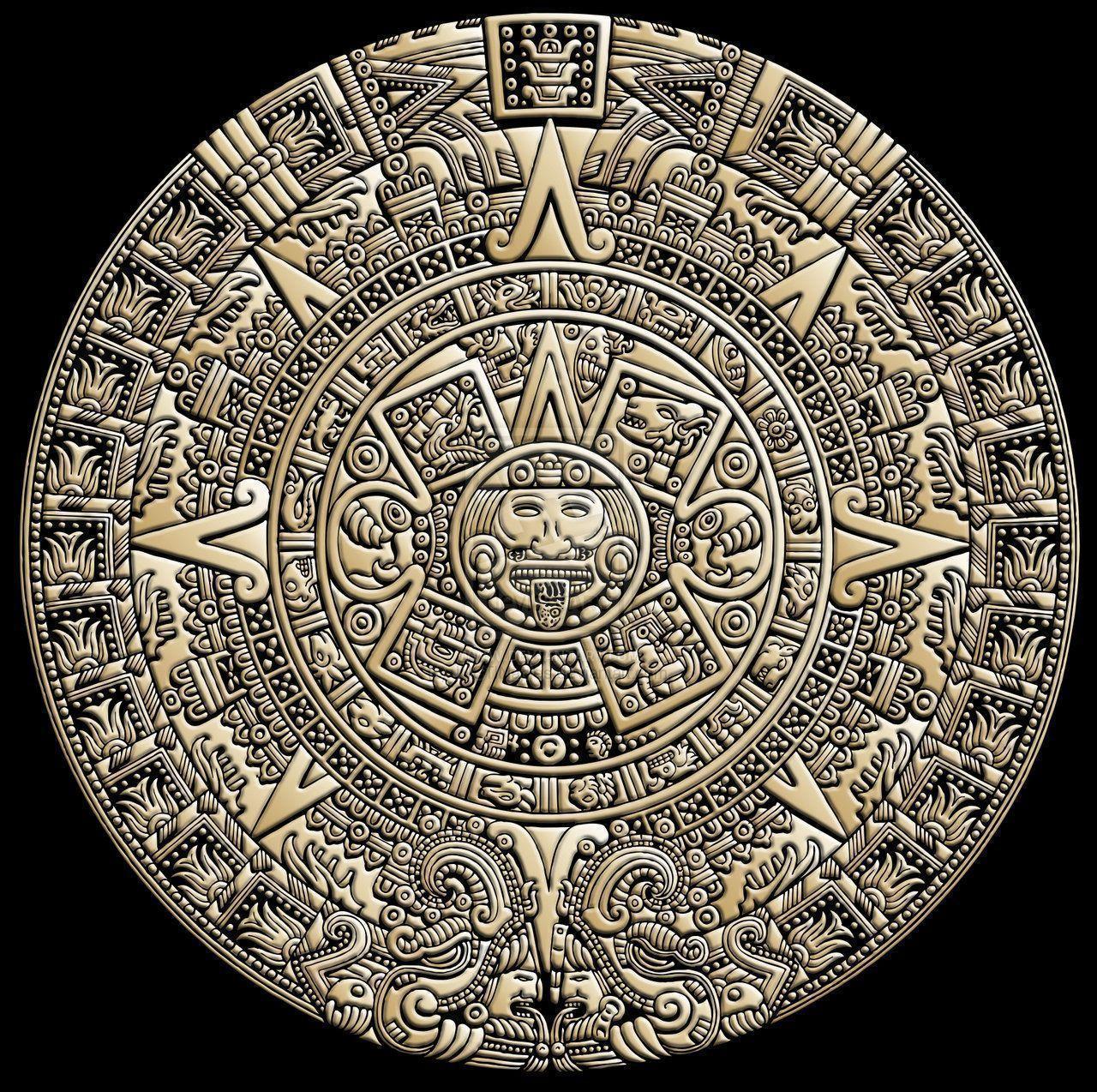 Aztec calendar by pixini