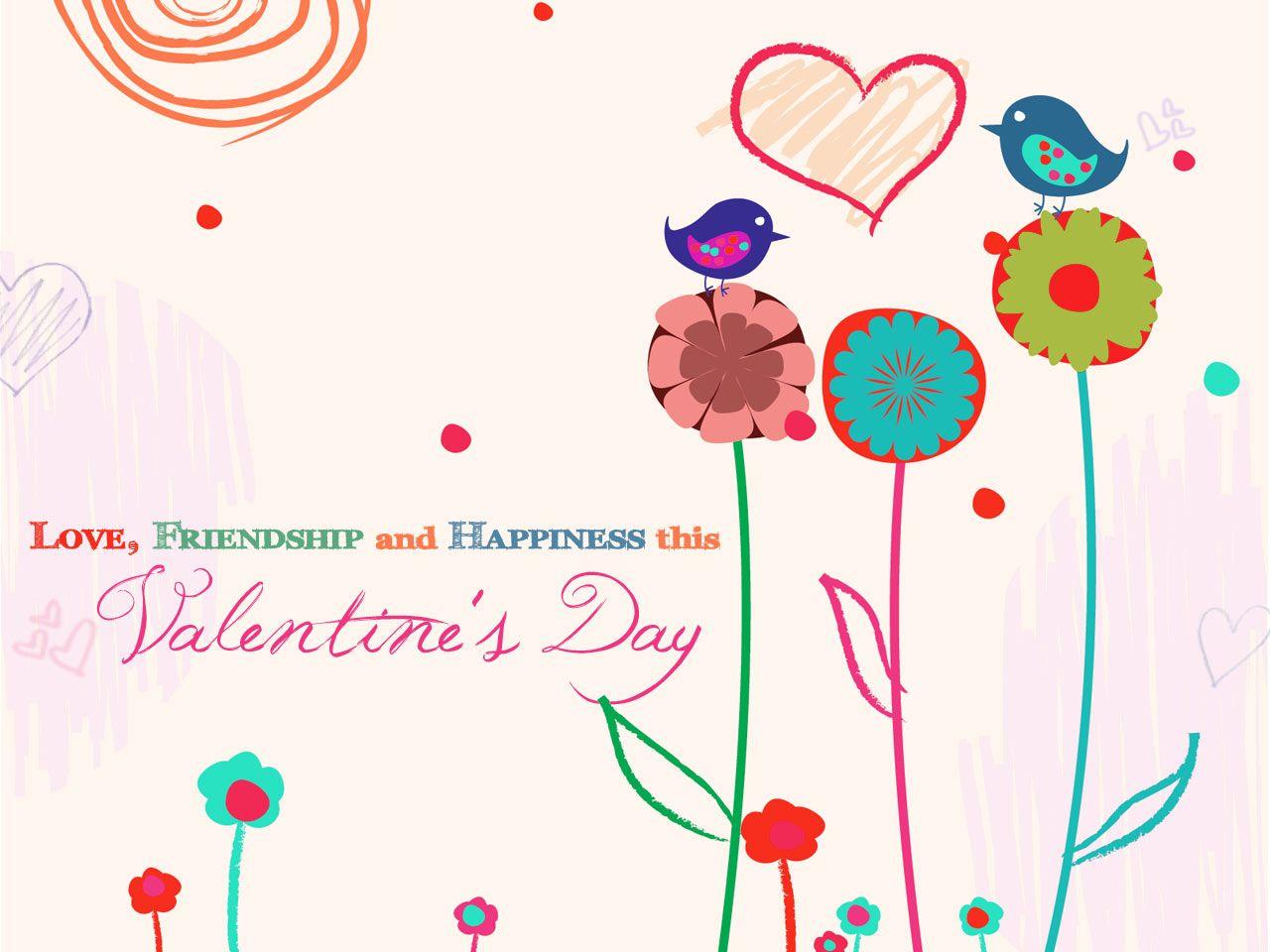 Cute Greeting Card Valentine Day Wallpaper And Wallpaper