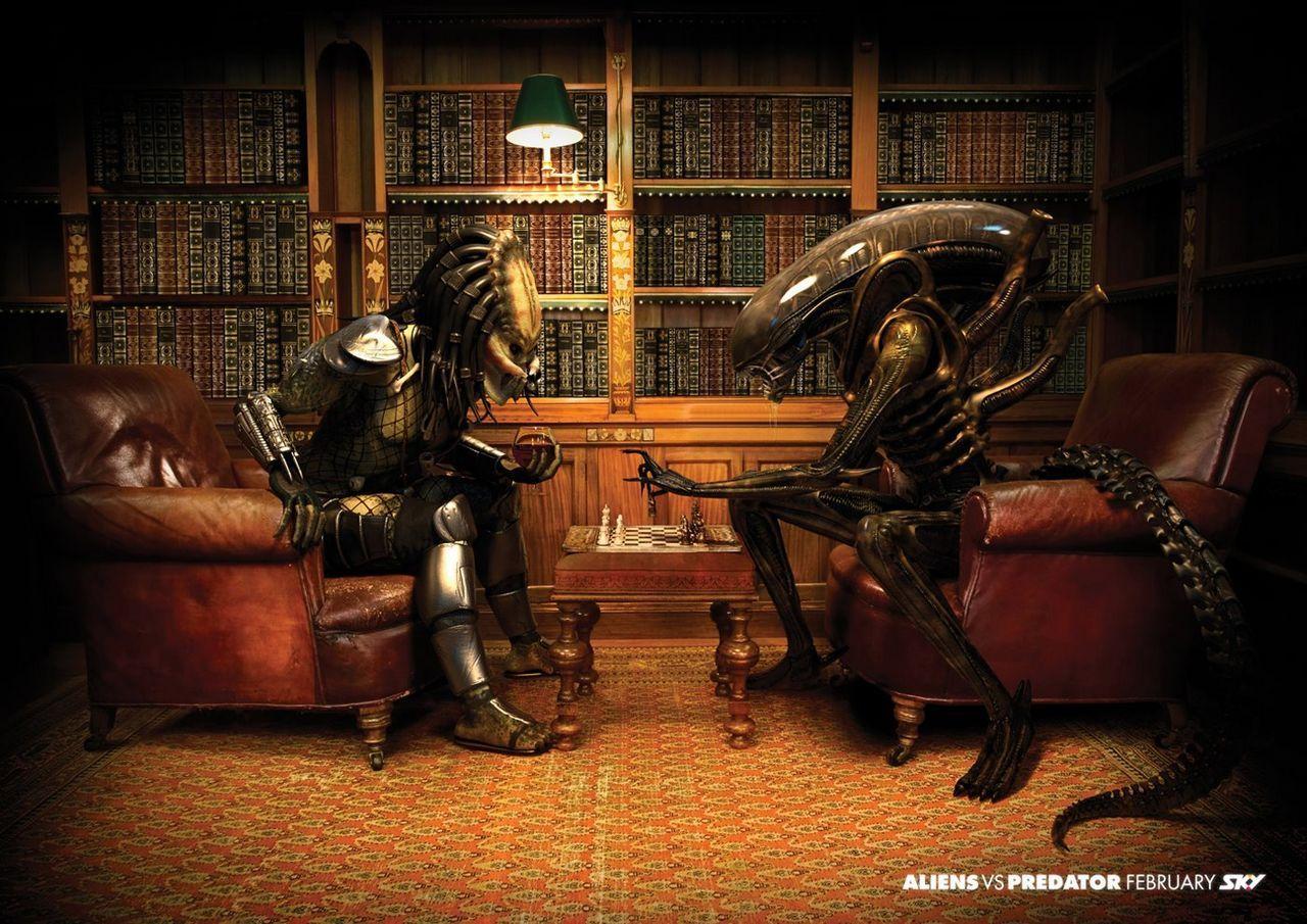 wallpaper aliens vs depredador!