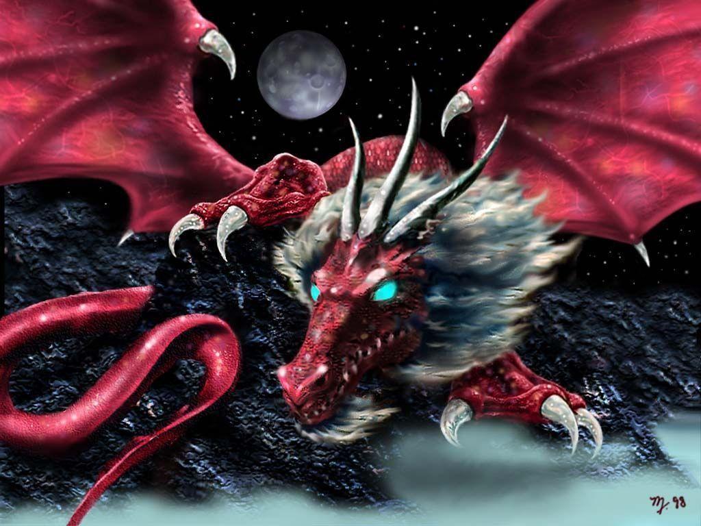 image For > Red Dragon Wallpaper HD