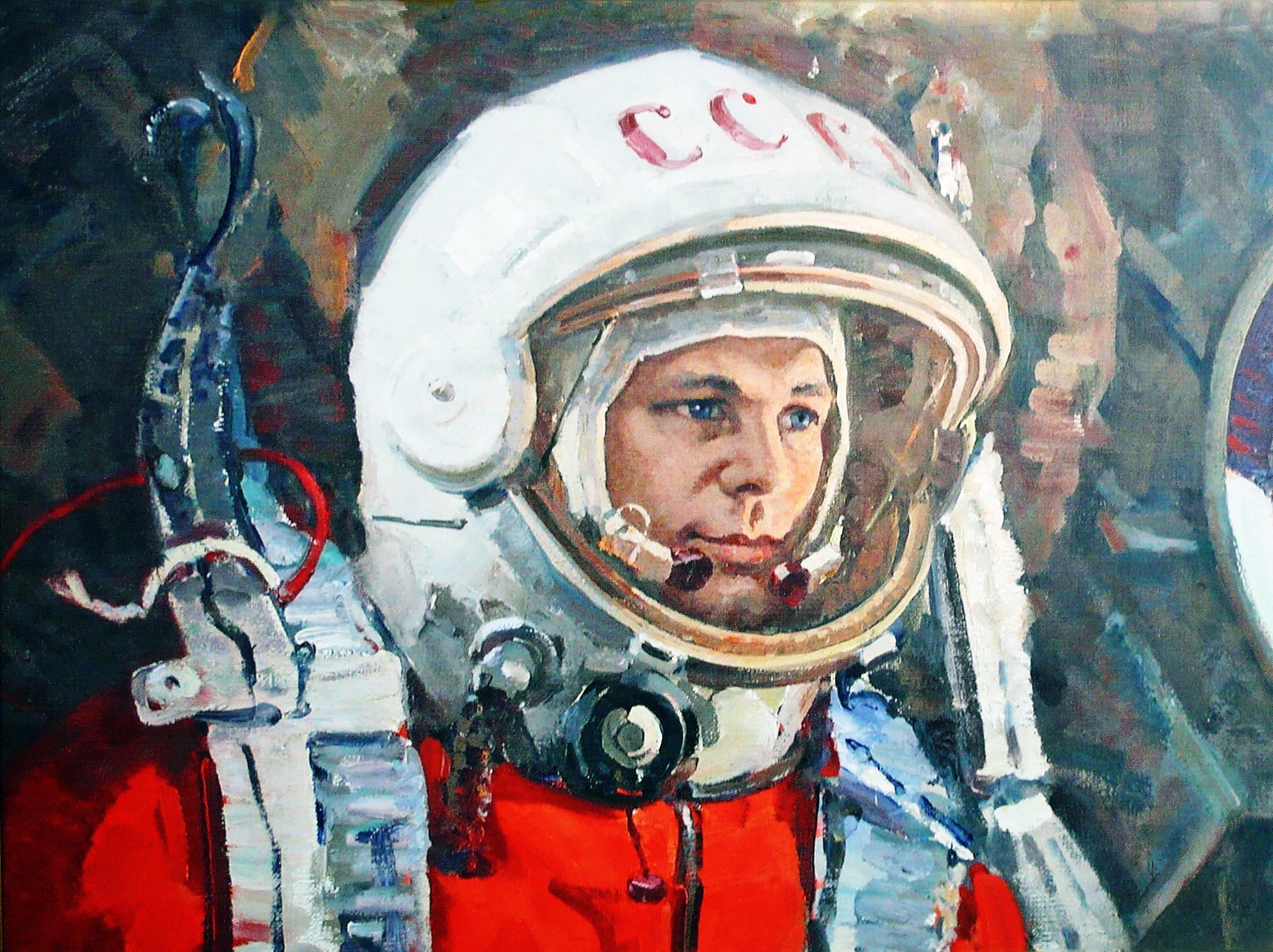 yuri gagarin, cosmonaut, ussr, spacesuit HD Wallpaper