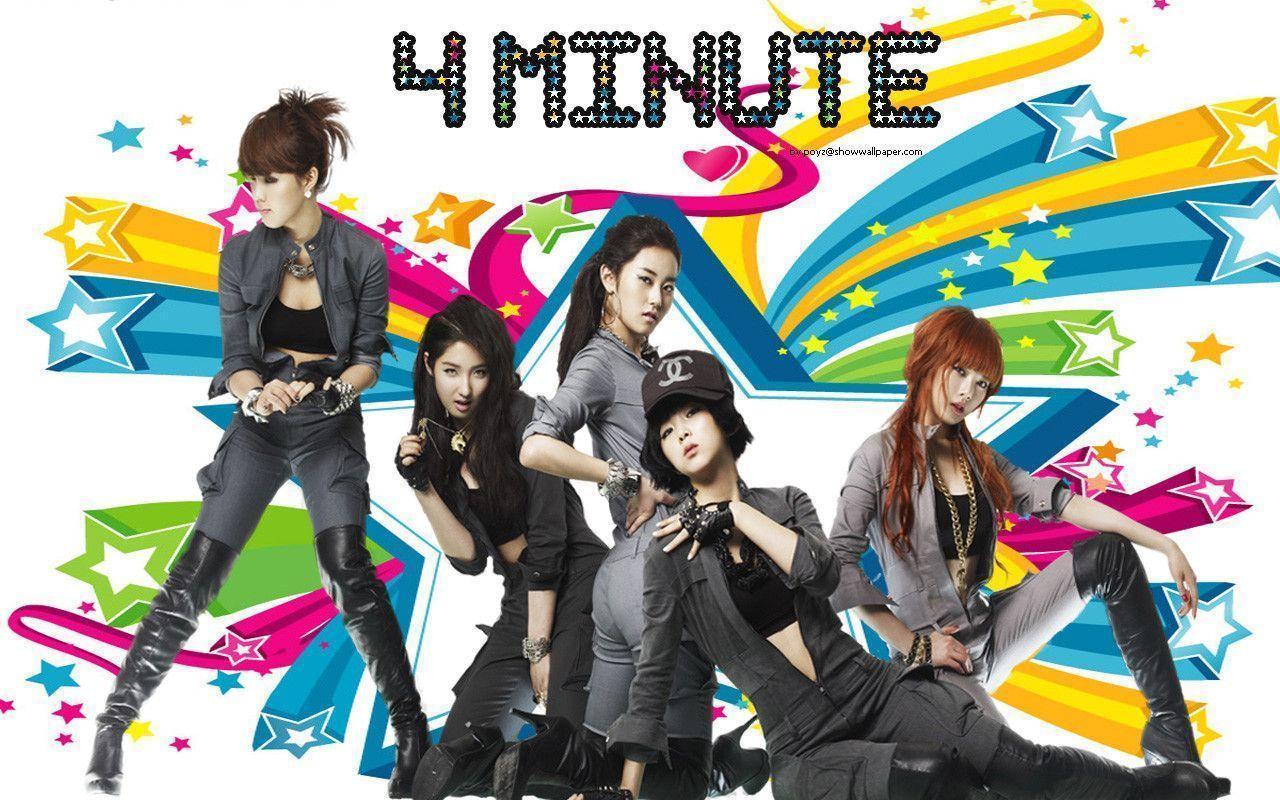4Minute 電腦桌布, 桌面背景1280x800 Id: 518623