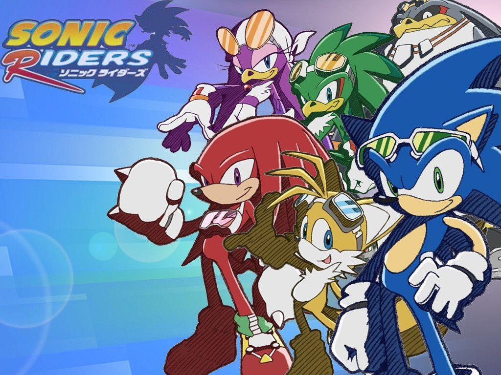 Wallpaper: Sonic Riders Characters de Sonic Gratis Online
