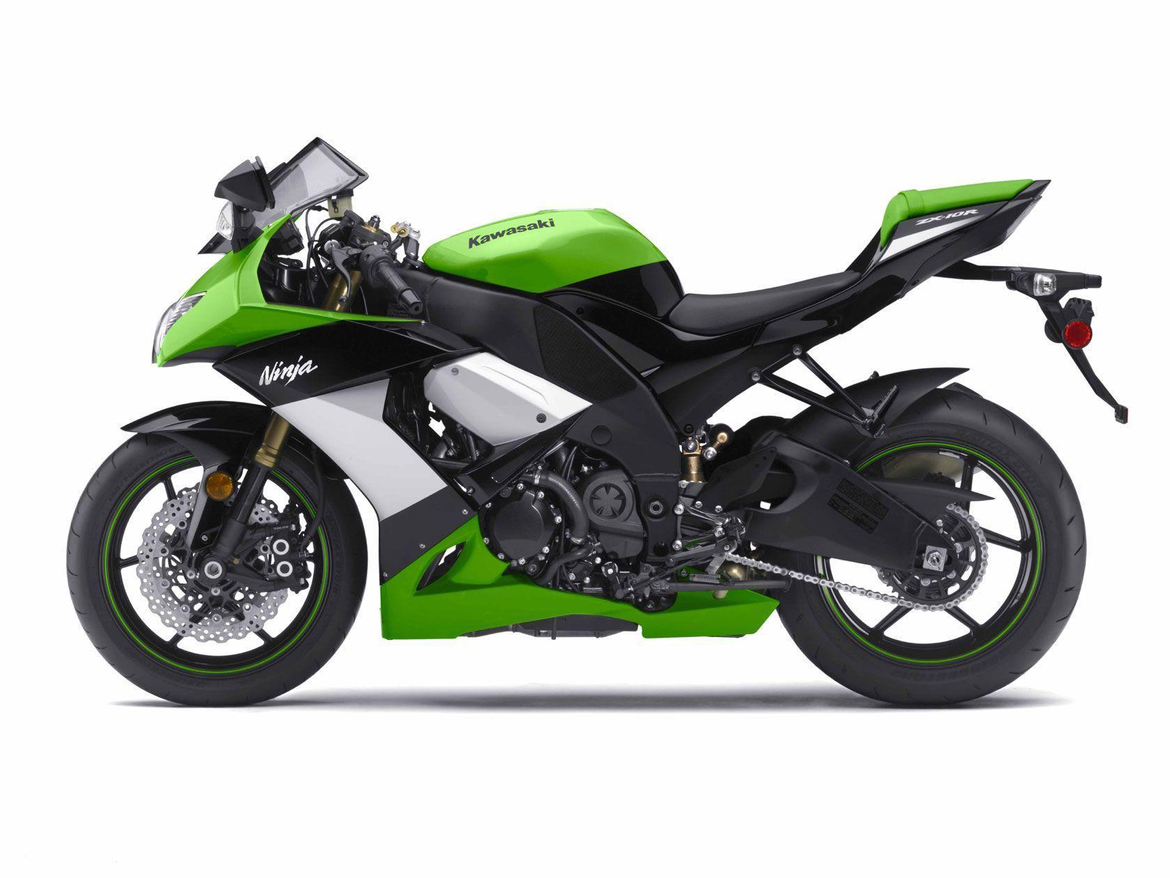 Kawasaki Ninja ZX 10R Green Wallpaper HD Quality