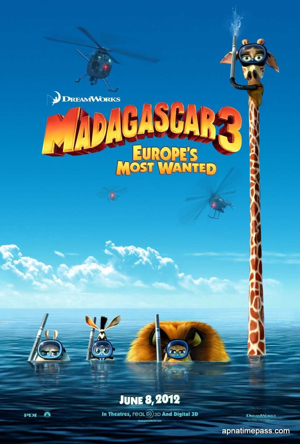 Madagascar 3: Europe&;s Most Wanted Movie Wallpaper