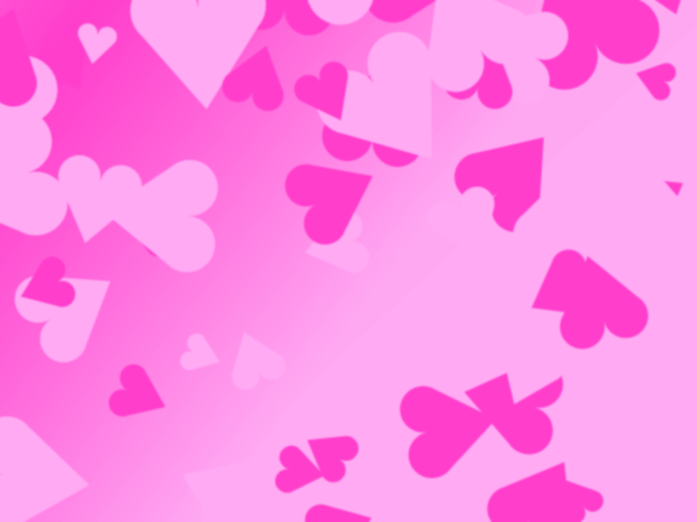 Pink Love Heart Background
