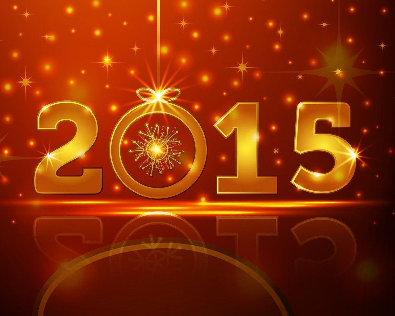 Happy New Year Celebrations Free PPT Background