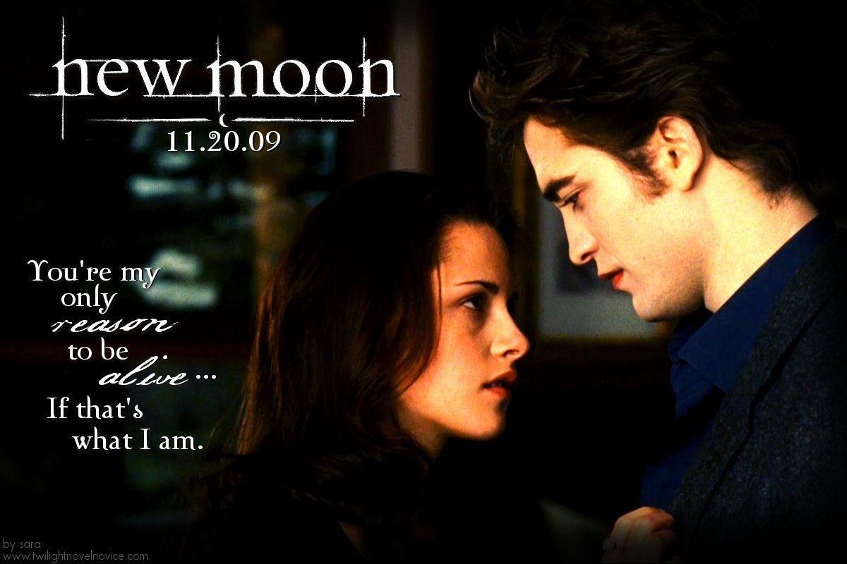 Only moon. New Moon. Promise of a New Moon.