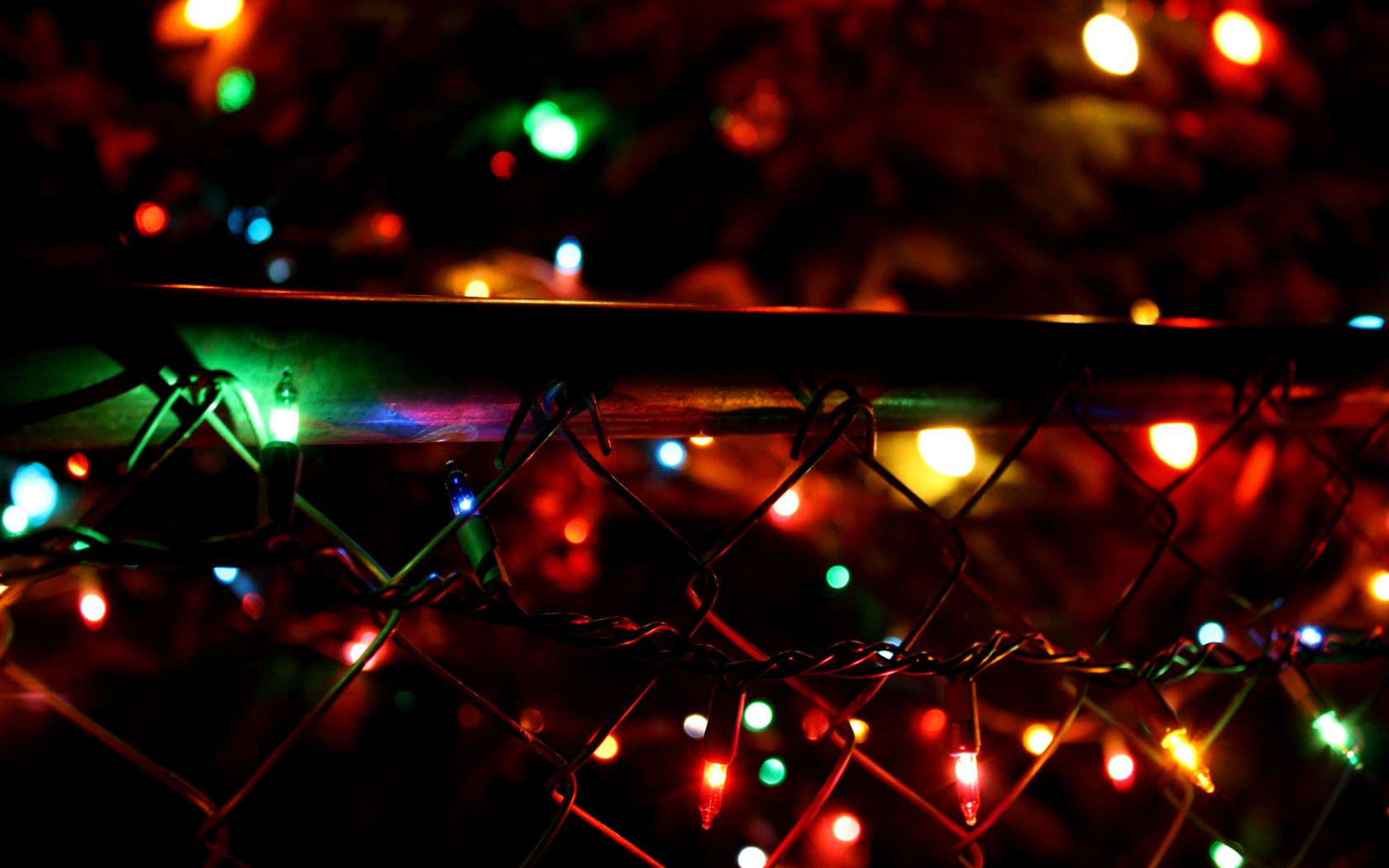 christmas lights computer backgrounds