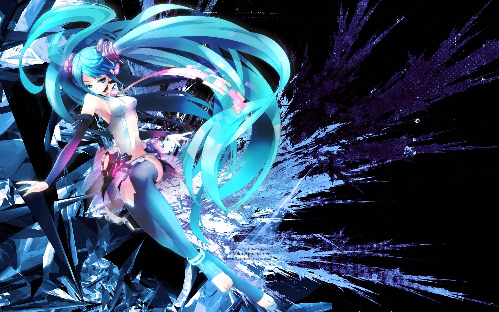 Hatsune Miku Backgrounds Wallpaper Cave