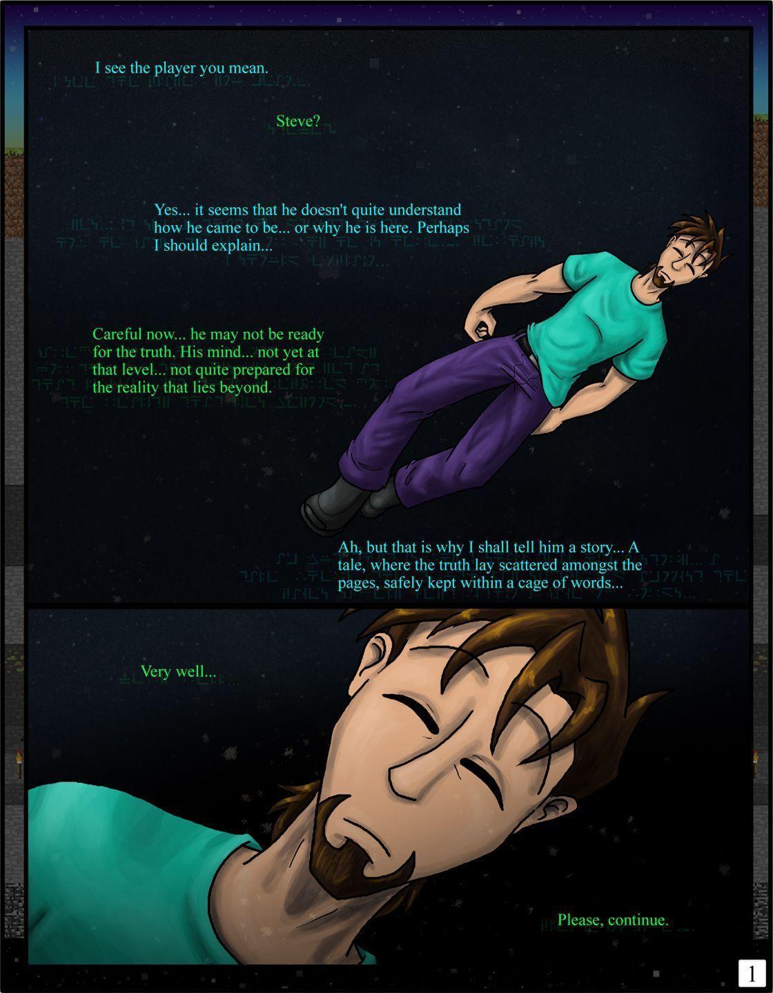 Minecraft: The Awakening Pg01 By TomBoy Comics