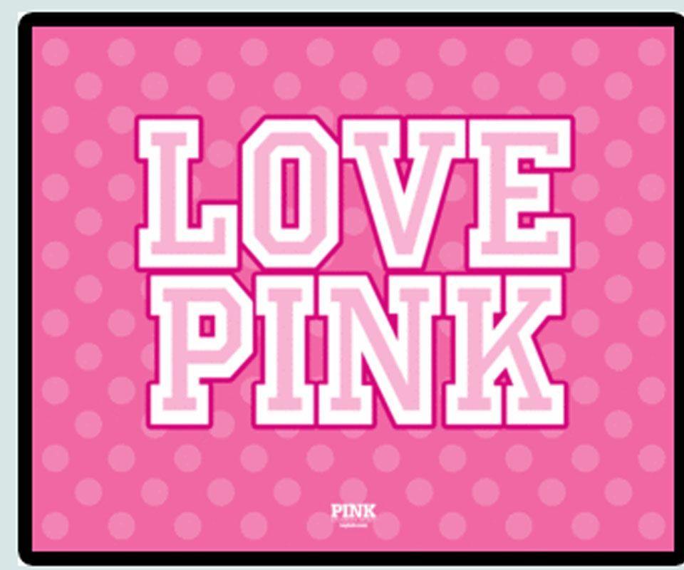 Love Pink free mobile wallpaper logos download