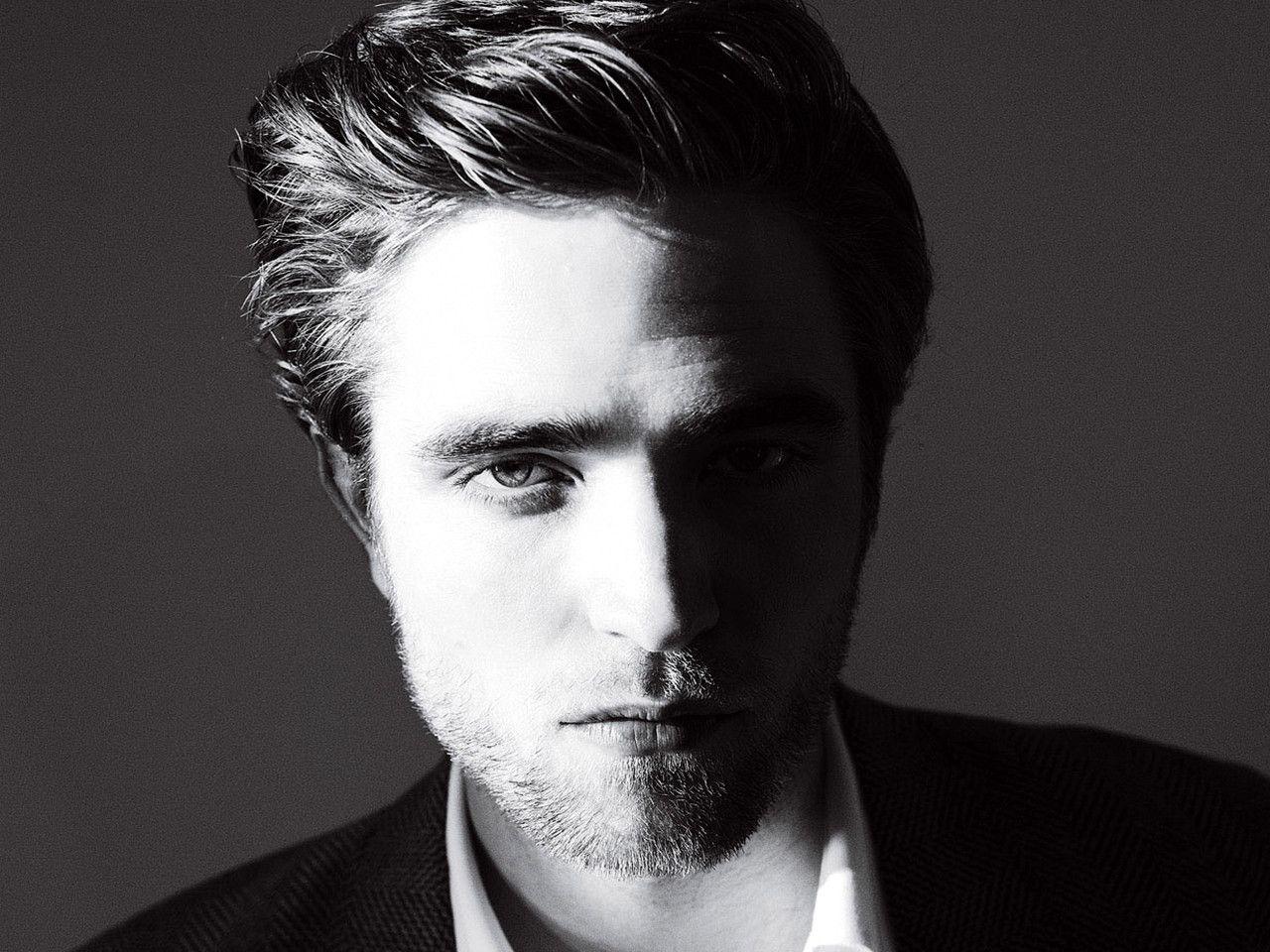 Robert Pattinson Black And White Wallpaper 39550 in Celebrities M