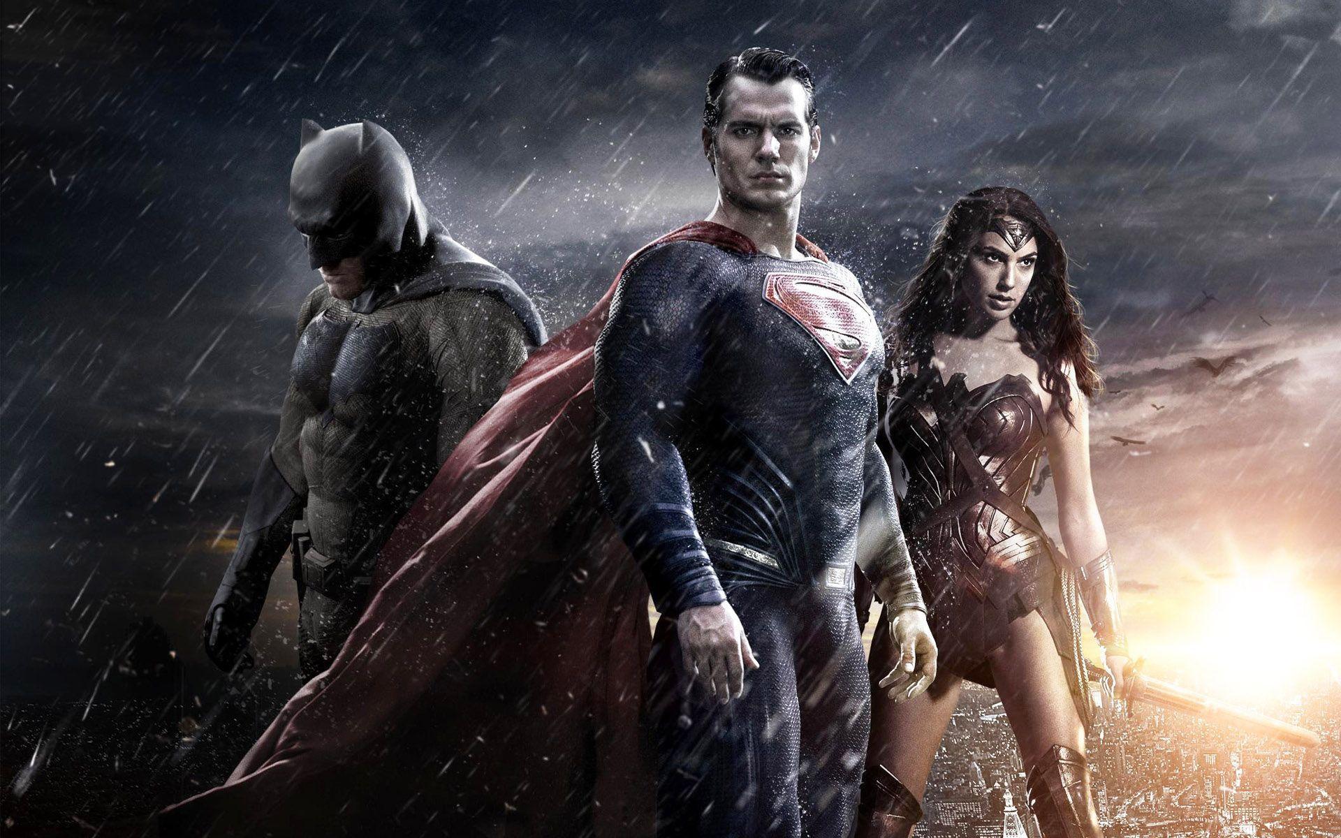 Batman Superman And Wonder Woman Wallpaper Wide or HD. Movies