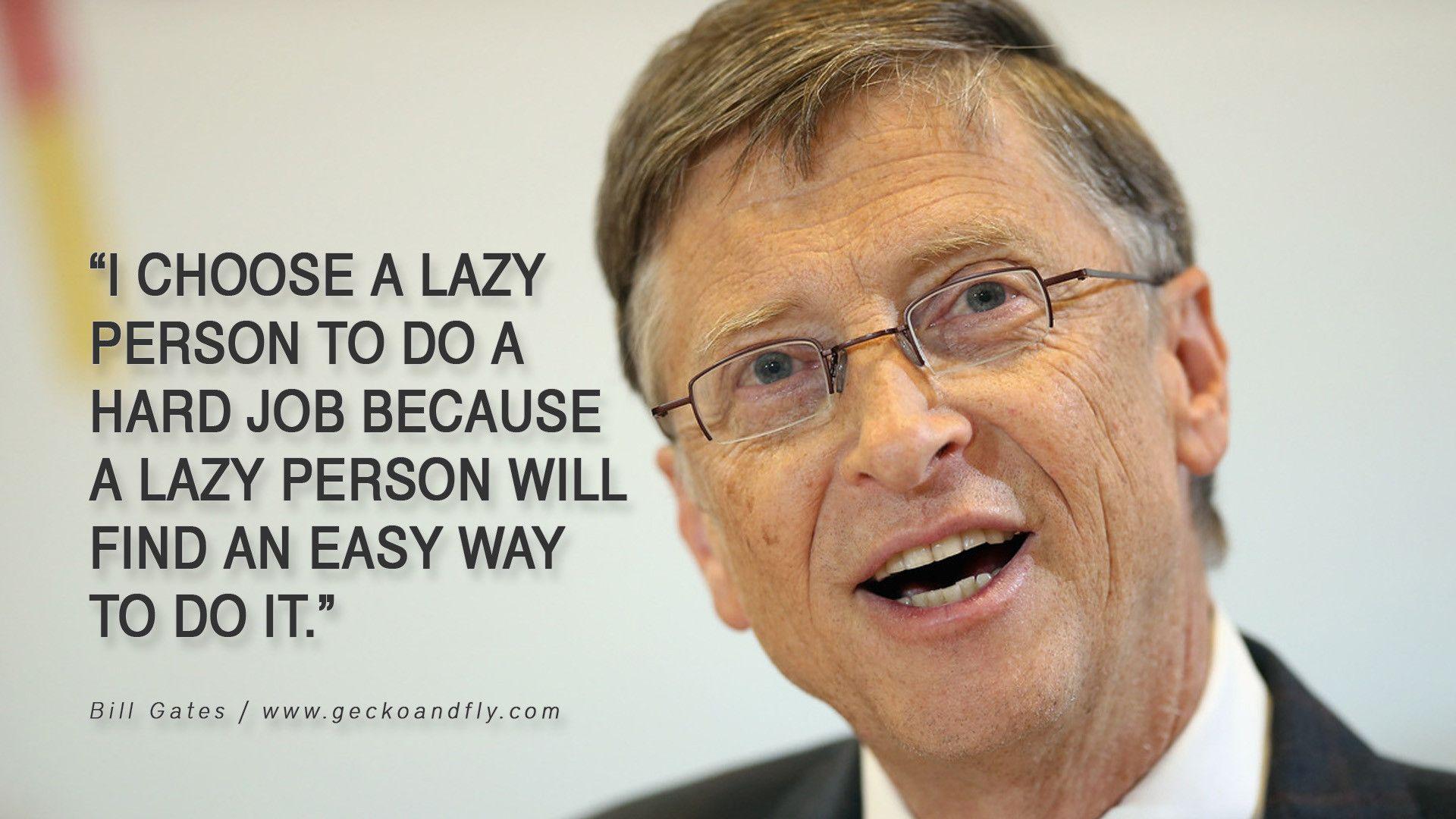 Inspiring Bill Gates Quotes on Success and Life