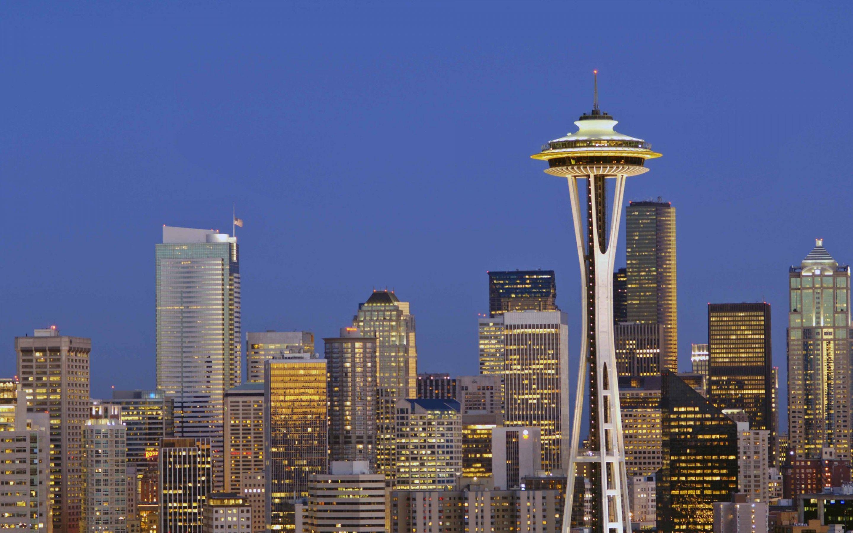 Space Needle Tower Seattle Wallpaper Free High Definition, HD Pro
