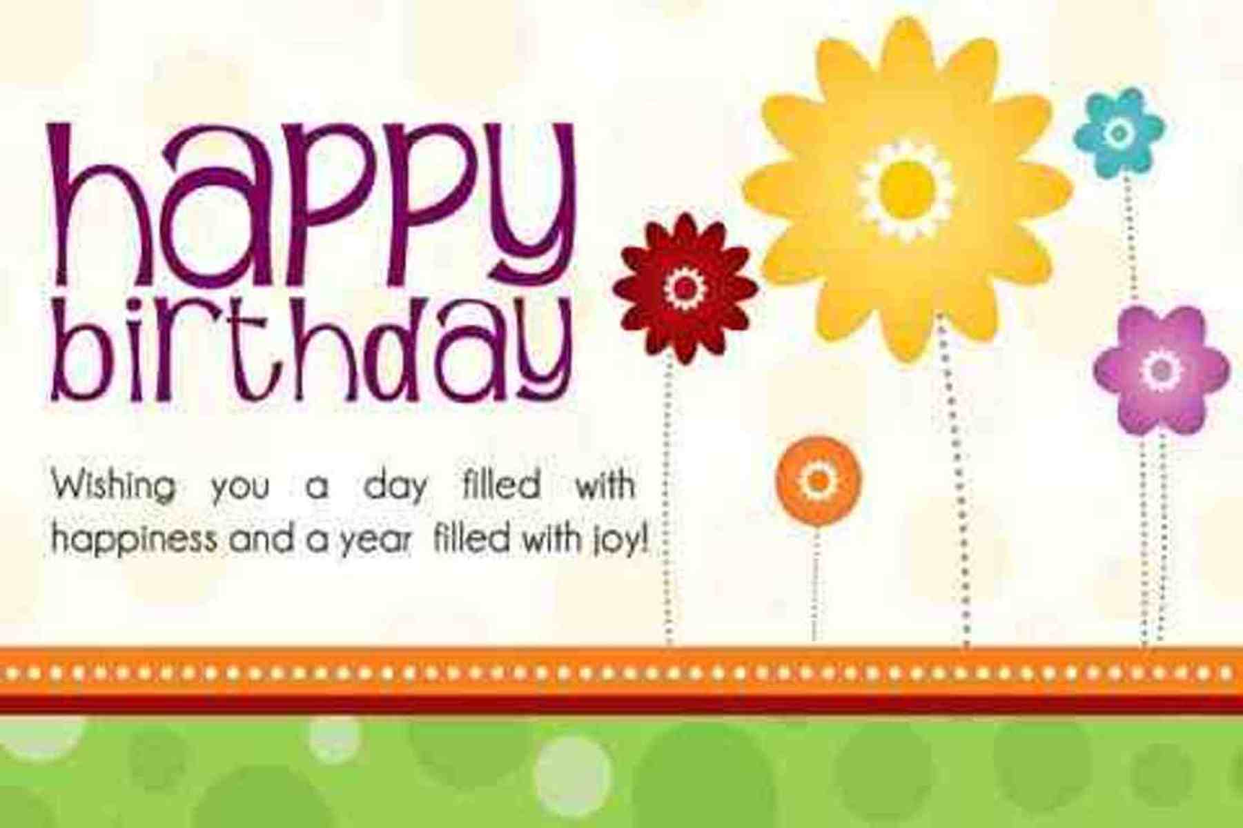 Happy Birthday Quotes Background « Desktop Background Wallpaper HD