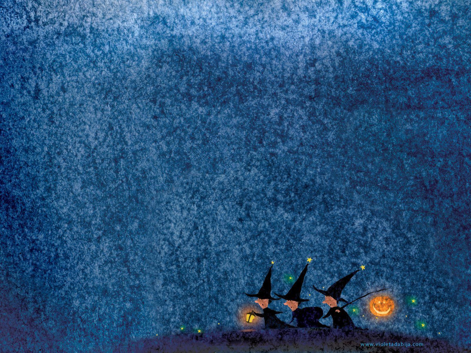 Unique unusual illustration wallpaper