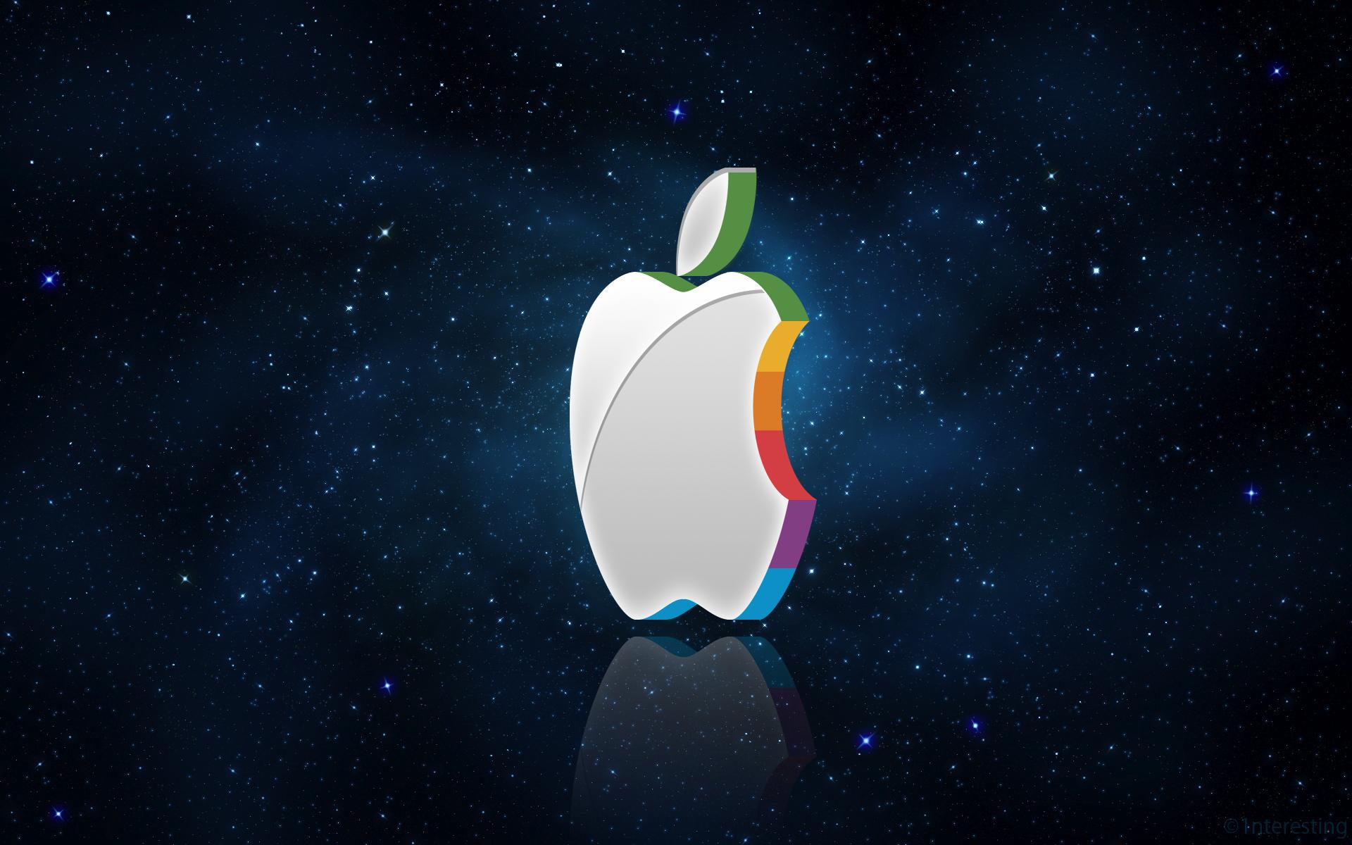 Image For > Cool Apple Logo