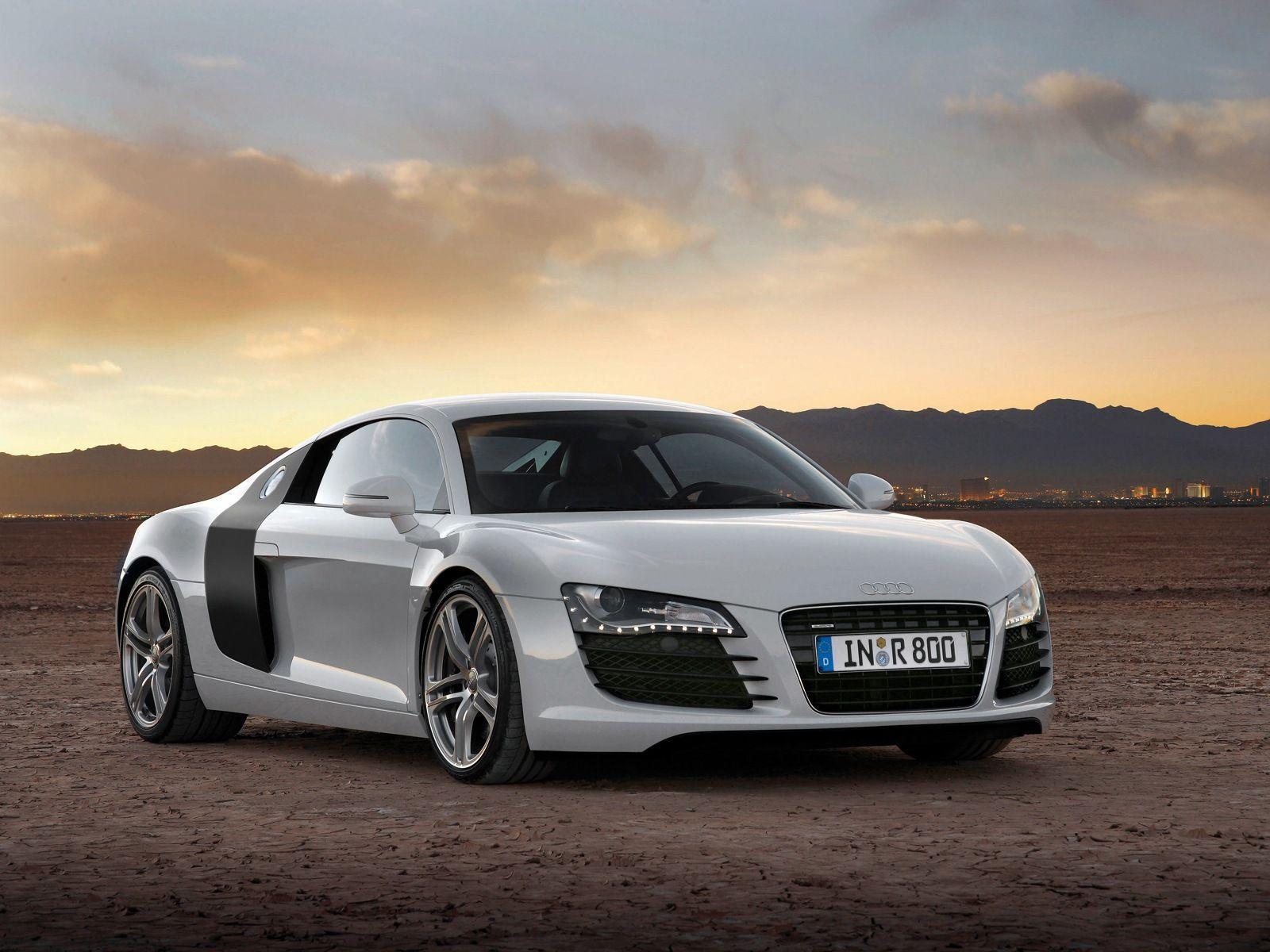 Audi R8 White Wallpaper Hd