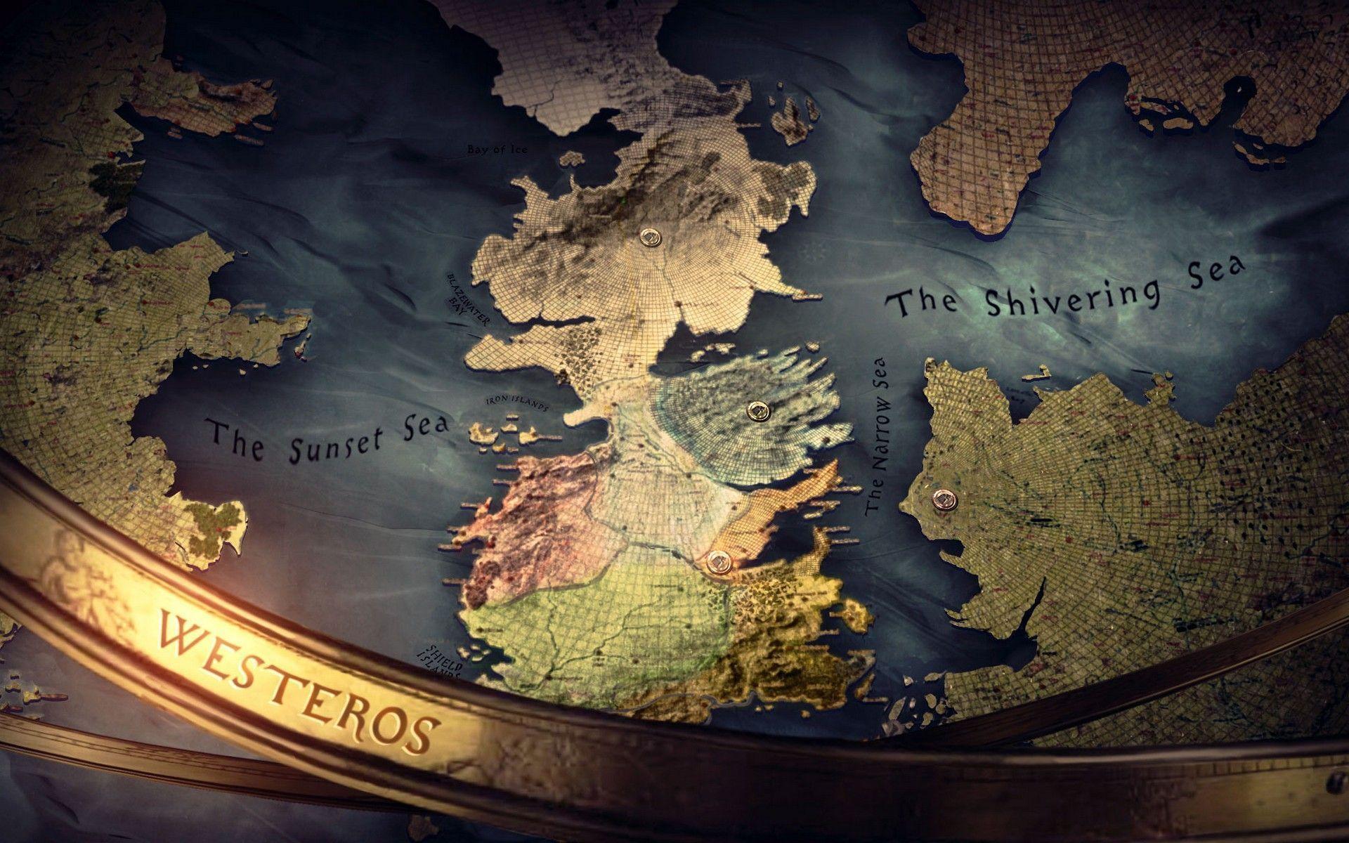 Maps Game Of Thrones A Song Of