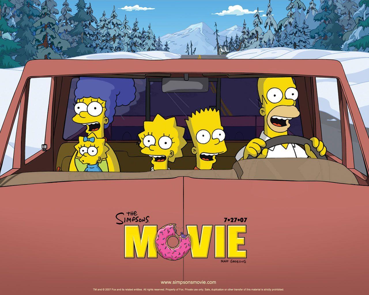 Wallpaper For > Simpsons Movie Wallpaper